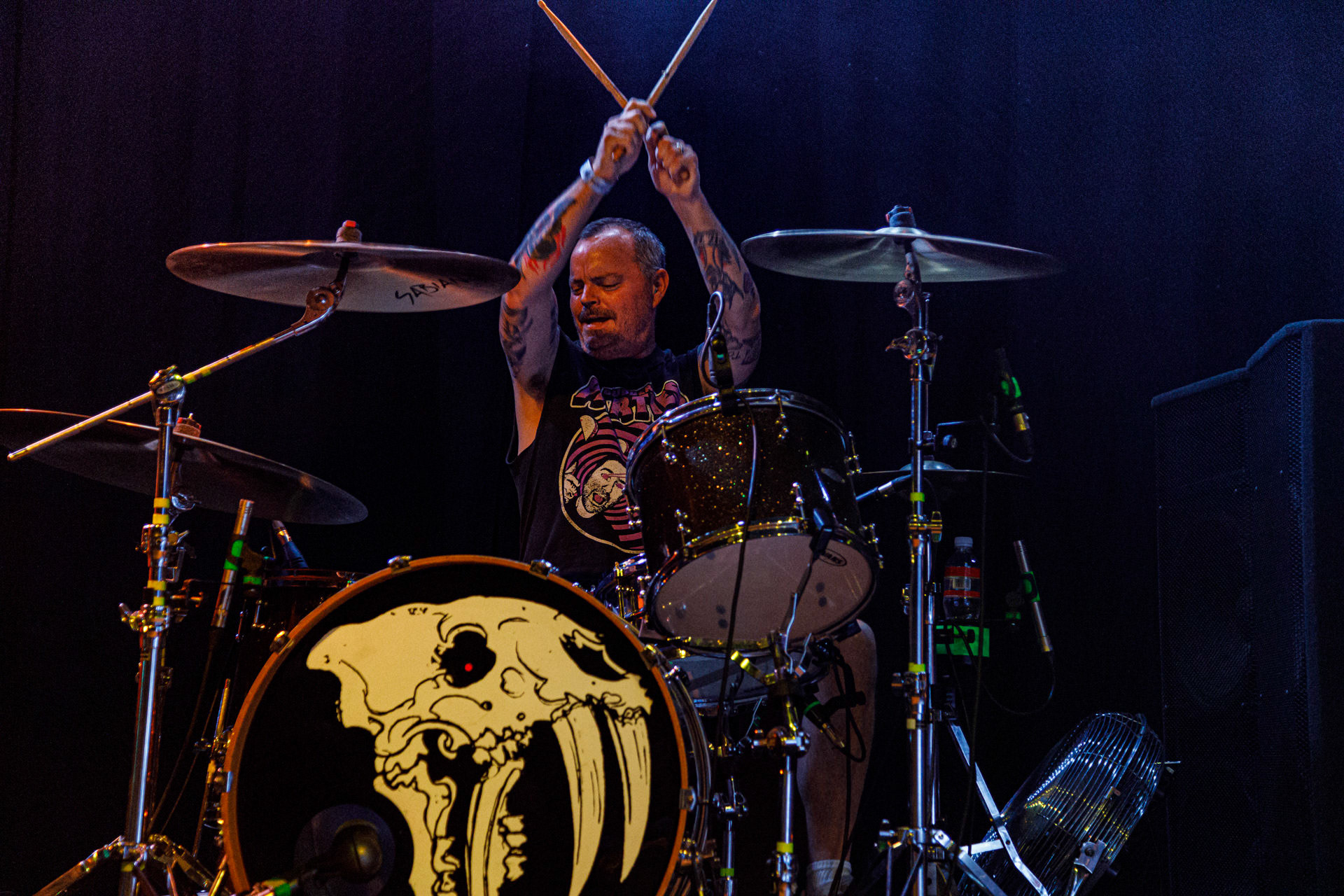 26.06.2022 koncert RED FANG - USA. Relapse Records - stoner, hard rock, metal.Warszawski koncert w klubie Progresja promuje ostatni album amerykanow - Arrows wydany w 2021r.Produkcja WiniaryBookings. Patronat koncertu Antyradio.fot. Andrzej Wasilkiewicz/Reporter