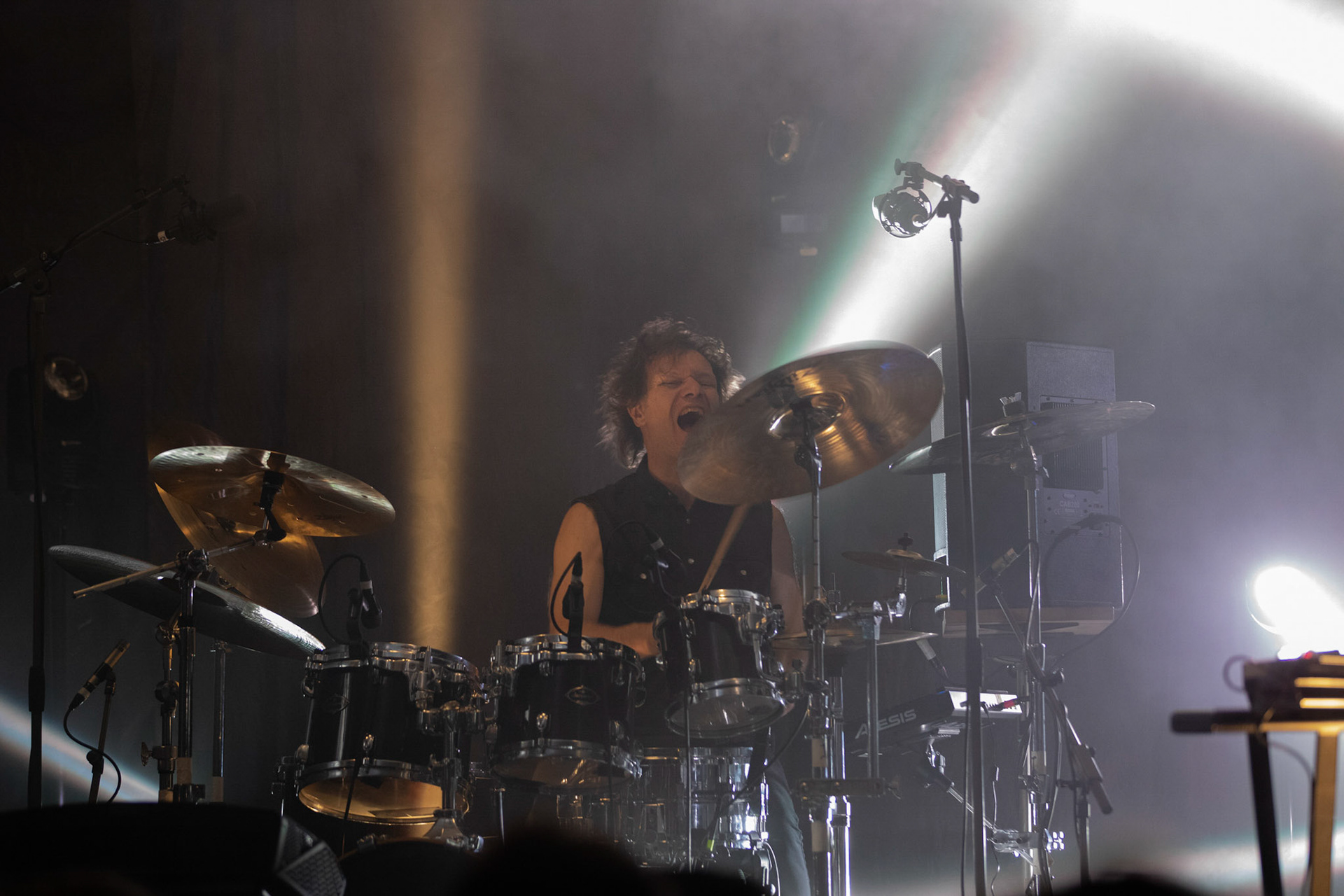 2.04.2019 THE YOUNG GODS (Szwajcaria) industrial, alternatywny rock, noise, ambient
Franz Treichler / Franz Muse, vocals, sampler, computer, guitars.
Cesare Pizzi sampler, computer.
Bernard Trontin drums, electronics.
Klub Kwadrat,
Knock Out Productions.