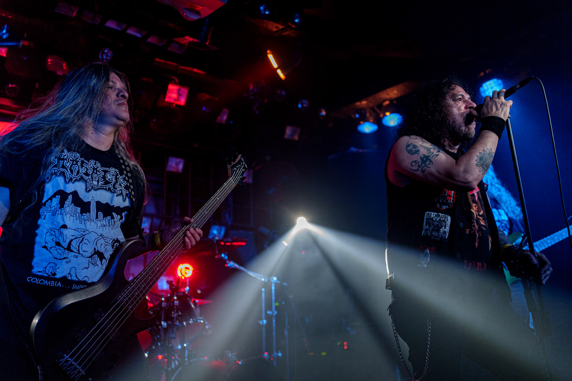 17.03.2023 - MASACRE (death metal, Kolumbia) - Warszawa - VooDoo klub.Left Hand Sounds. fot. Andrzej Wasilkiewicz/kaziq.com