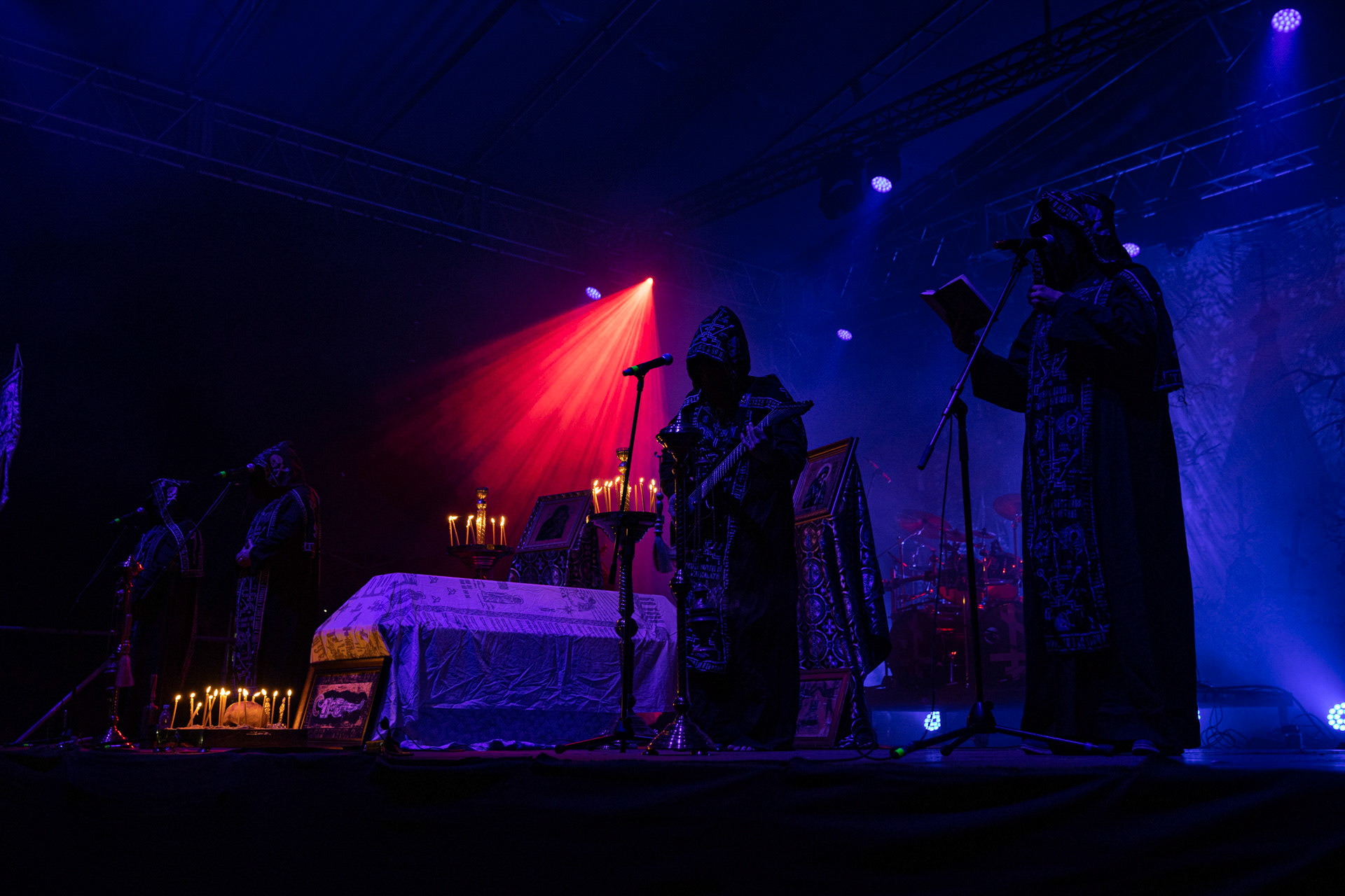 24.09.2021 Batushka - Krzysztof Drabikowski  koncert Warszawa, Progresja. fot. Andrzej Wasilkiewicz/Reporter