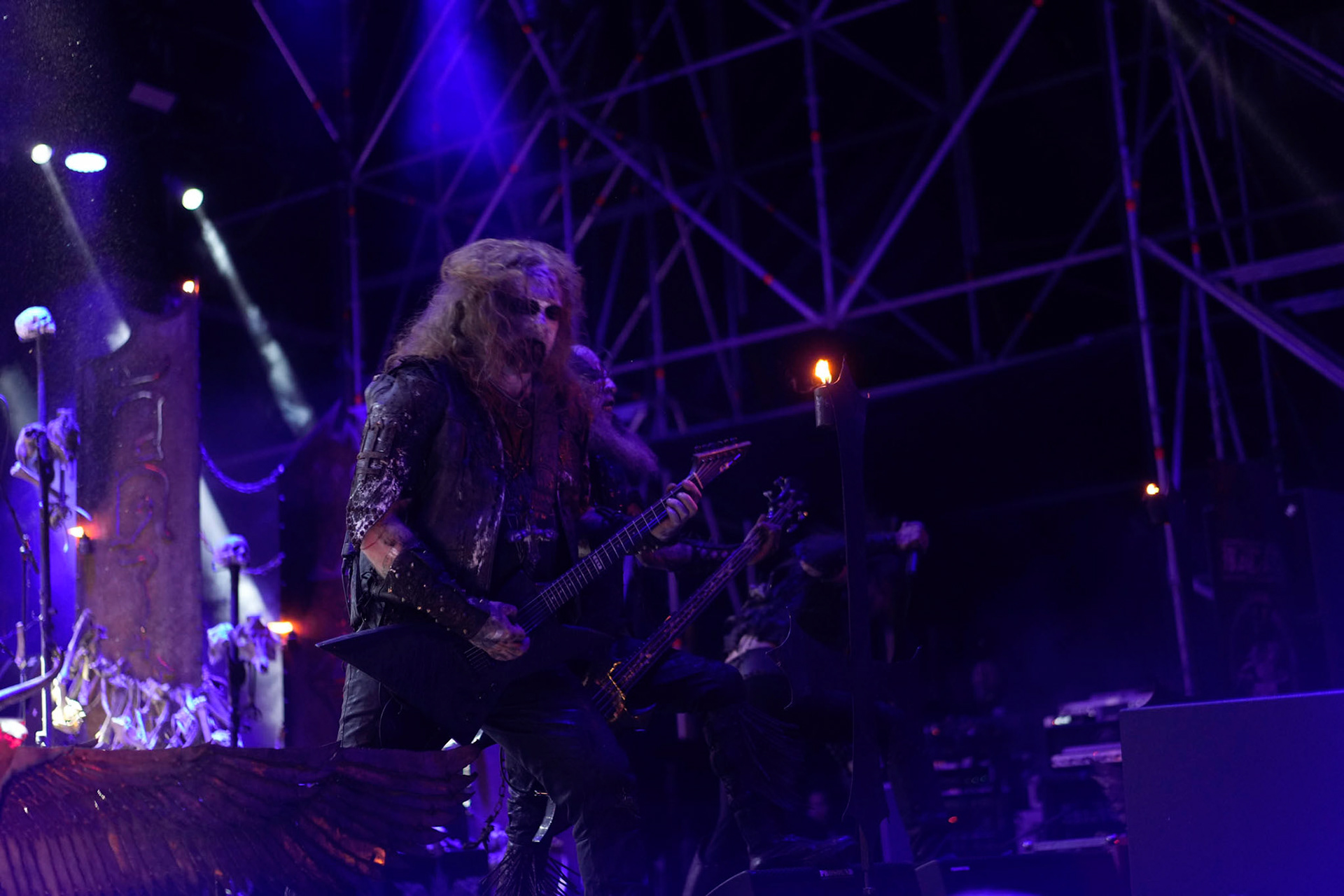 9.06.2023 Watain dzien drugi festiwaluMystic Festival 2023, Stocznia Gdanska fot. Andrzej Wasilkiewicz/Reporter