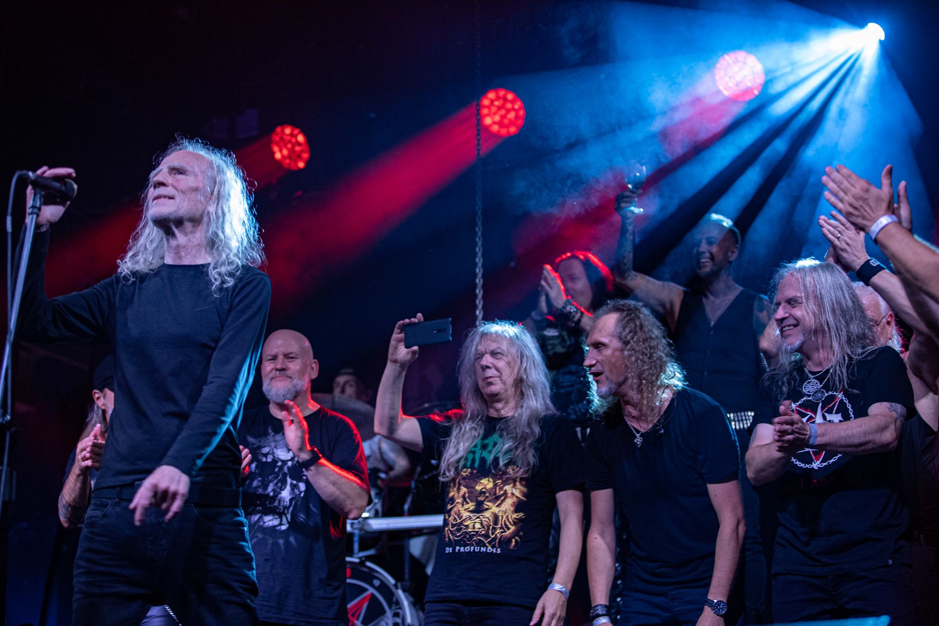 12.09.2021 - KAT i Roman Kostrzewski - koncert "Do zobaczenia w piekle" Wroclaw, Centrum Koncertowe A2.  Roman Kostrzewski – wokalJacek Nowak – perkusjaKrzysztof Pistelok – gitaraJacek Hiro – gitaraMichal Laksa – basGościnnie: Adam „Nergal” Darski (Behemoth)Piotr „Peter” Wiwczarek (Vader),Tomasz „Titus” Pukacki (Acid Drinkers)Adrian „Fred” Frelich (Dragon)Krzysztof „Fazi” Oset (ex-Kat)Piotr „Mancover” Mańkowski (Wolf Spider)Wacław „Vogg” Kiełtyka (Decapitated)Marek „Spider” Pająk (Vader)Jarek „Gronos” Gronowski (Dragon, ex-Kat)Paweł „Baitel” Pasek (Decapitated) Piotr Radecki (ex-Kat &amp; Roman Kostrzewski)fot. Andrzej kaziq Wasilkiewicz