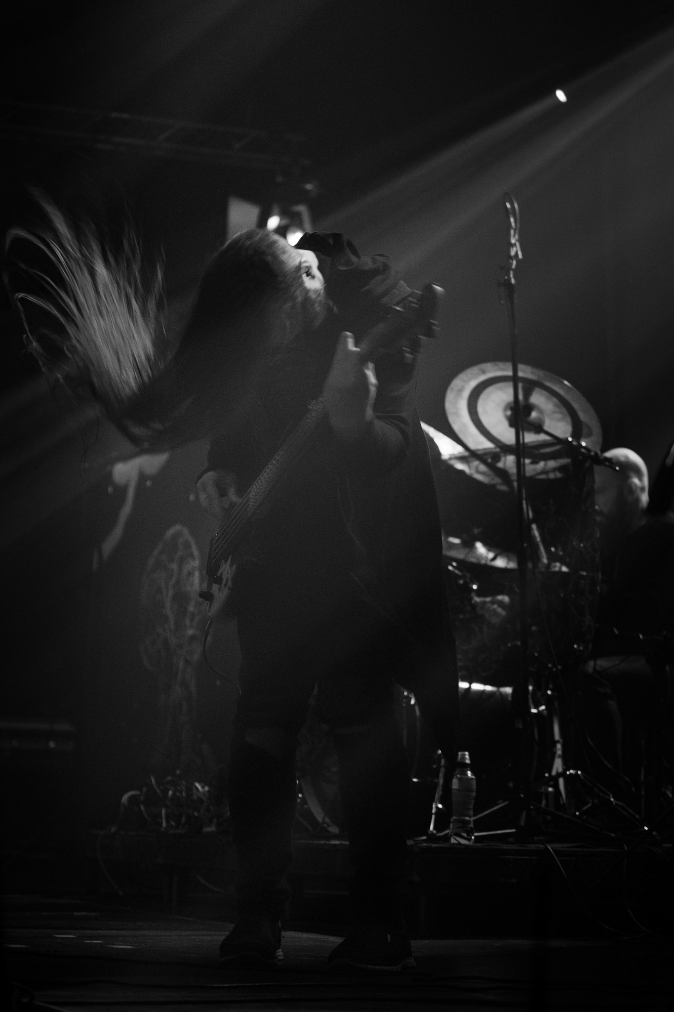 15.12.2019 koncert norweskiego zespołu Dødheimsgard, Merry Christless 2019, Warszawa Klub Progresja,
zespół Vicotnika - Yusaf Parvez, alternatywny metal, industrial metal,
n/z Yusaf "Vicotnik" Parvez - gitara, śpiew,
n/z Lars-Emil Måløy - gitara basowa,
n/z Tommy Thunberg - gitara,
n/z Øyvind Myrvoll - perkusja,
New Aeon Musick, Knock Out Productions
fot. Andrzej Wasilkiewicz/REPORTER