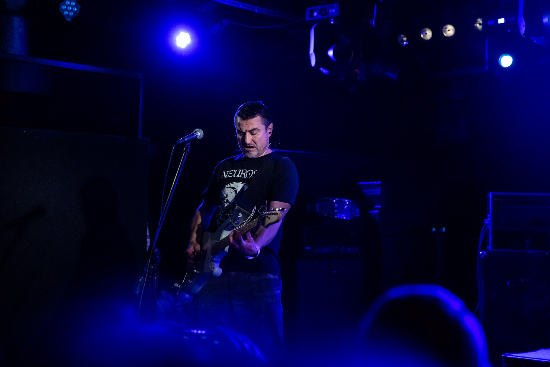 8.12.2018r Dezerter koncert Proxima, Robert Robal Matera gitara, wokal, Krzysztof Grabowski perkusja, fot. Andrzej Wasilkiewicz/Reporter