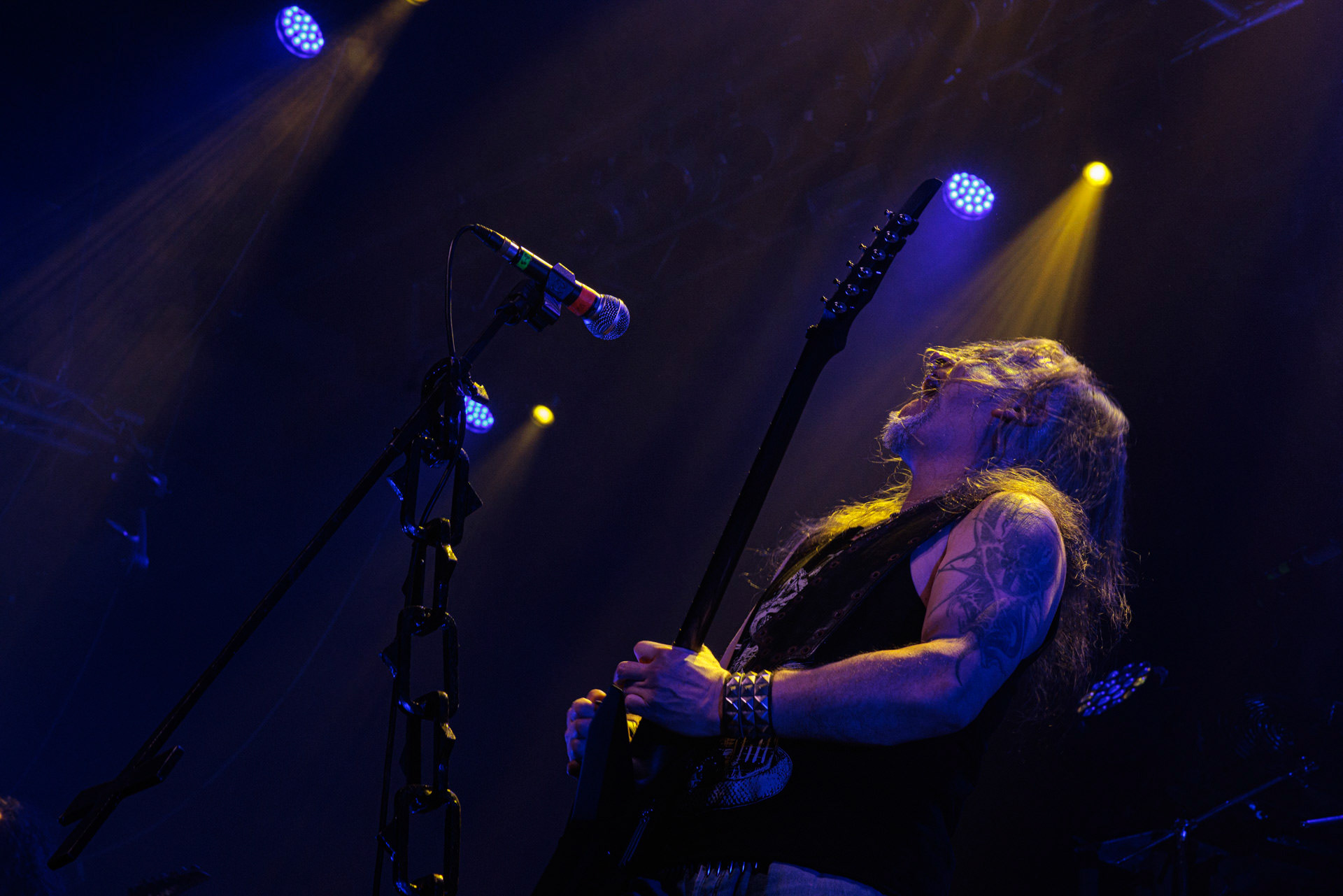 18.02.2022 - Vader - trasa Przebudzenie Tyranow koncert w warszawskiej Progresji.Peter: Guitar + VocalsSpider: GuitarHal: BassKruszyna: DrumsLeft Hand Sounds, Knock Out Productions, Massive Music,fot. Andrzej Wasilkiewicz/Reporter