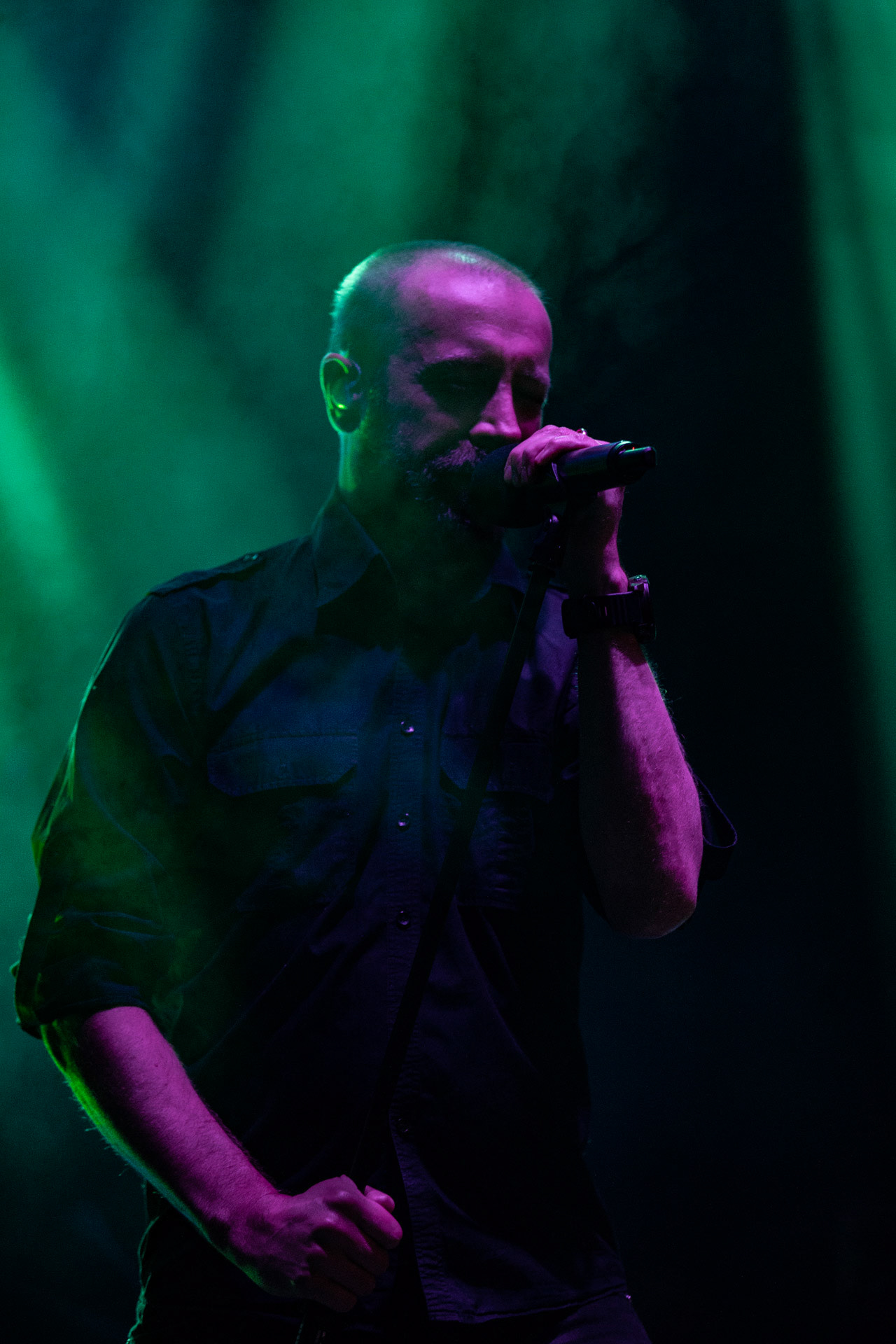 16.09.2021 Paradise Lost - koncert  Krakow, Hype Park,Knock Out Production, Nuclear Blast, n/z Nick Holmes – wokal,Fot. Andrzej Wasilkiewicz/Reporter