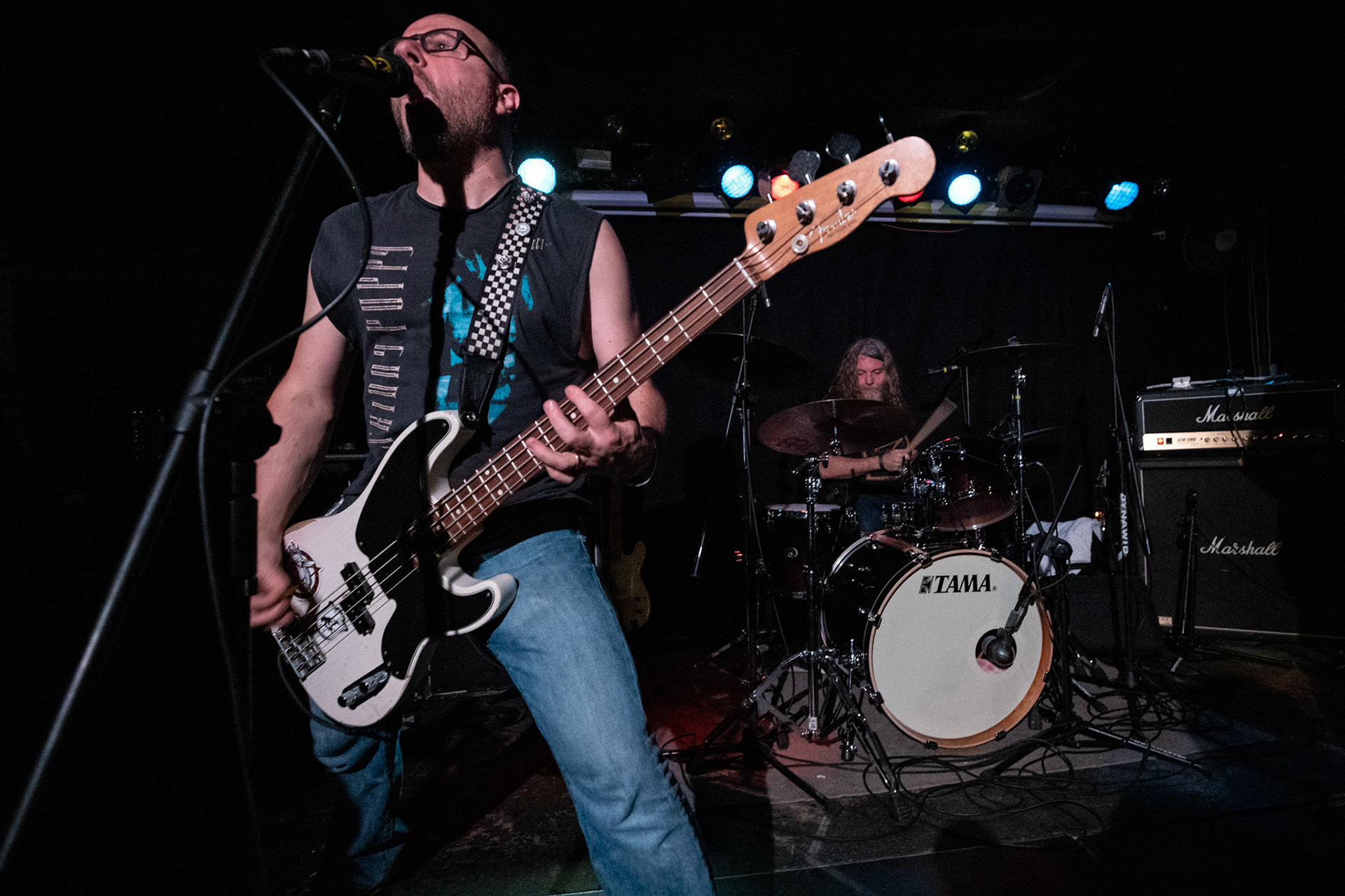 8.08.2019. D.O.A. - kanadyjska legenda punkrocka w warszawskim Pogłosie.
D.O.A. - Kanada, Vancouver, punk rock band, hardcore punk, 
Joe Keithley - vocals, guitar 
Mike Hodsall - bass 
Paddy Duddy - drums 
Produkcja Boredom Booking
fot. Andrzej kaziq Wasilkiewicz/Reporter