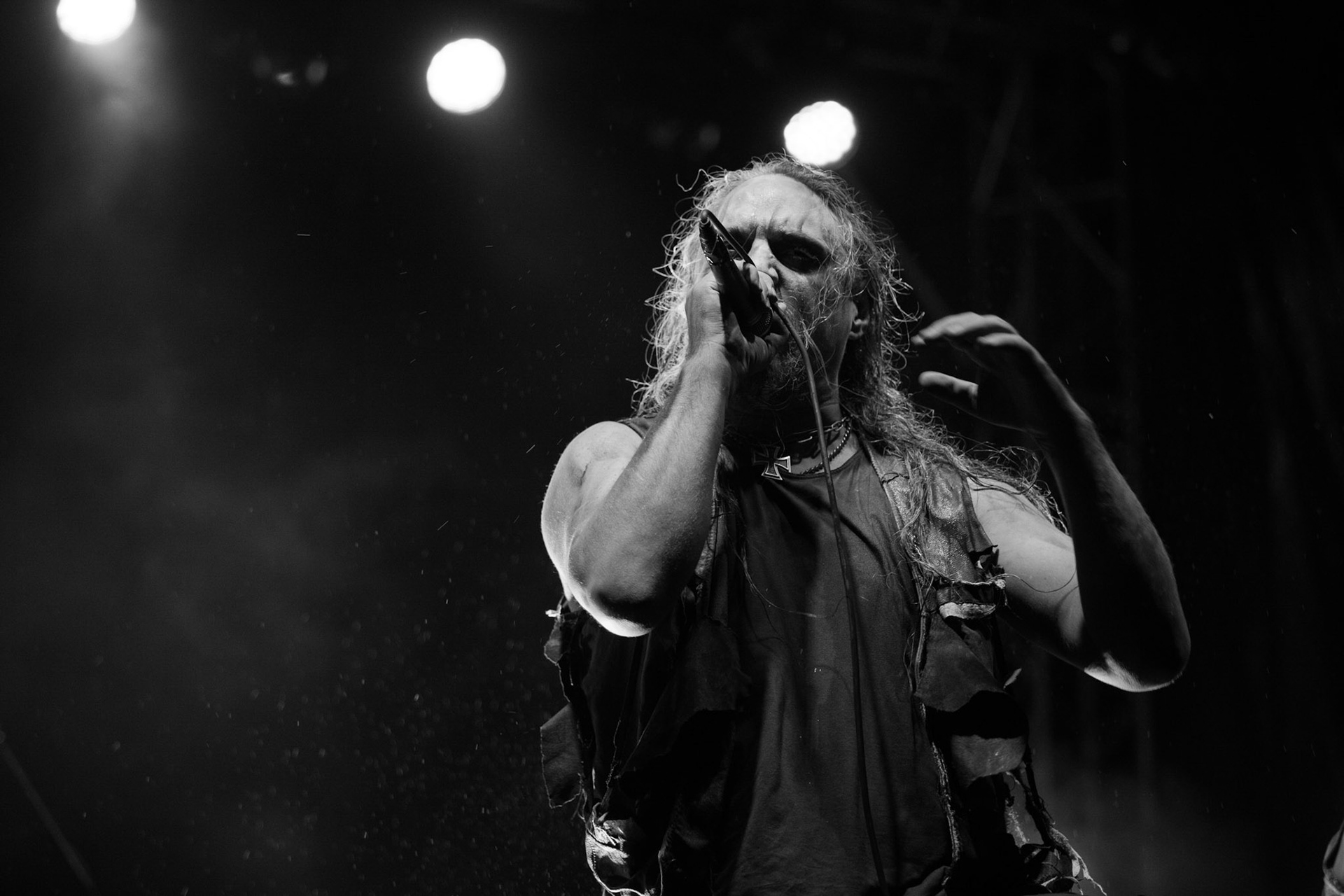 Marduk, koncert w ramach Blitzkrieg MMXX warszawska Progresja, black metal, Szwecja, Massive Music Rock The Nation America.fot. Andrzej kaziq Wasilkiewicz/Reporter