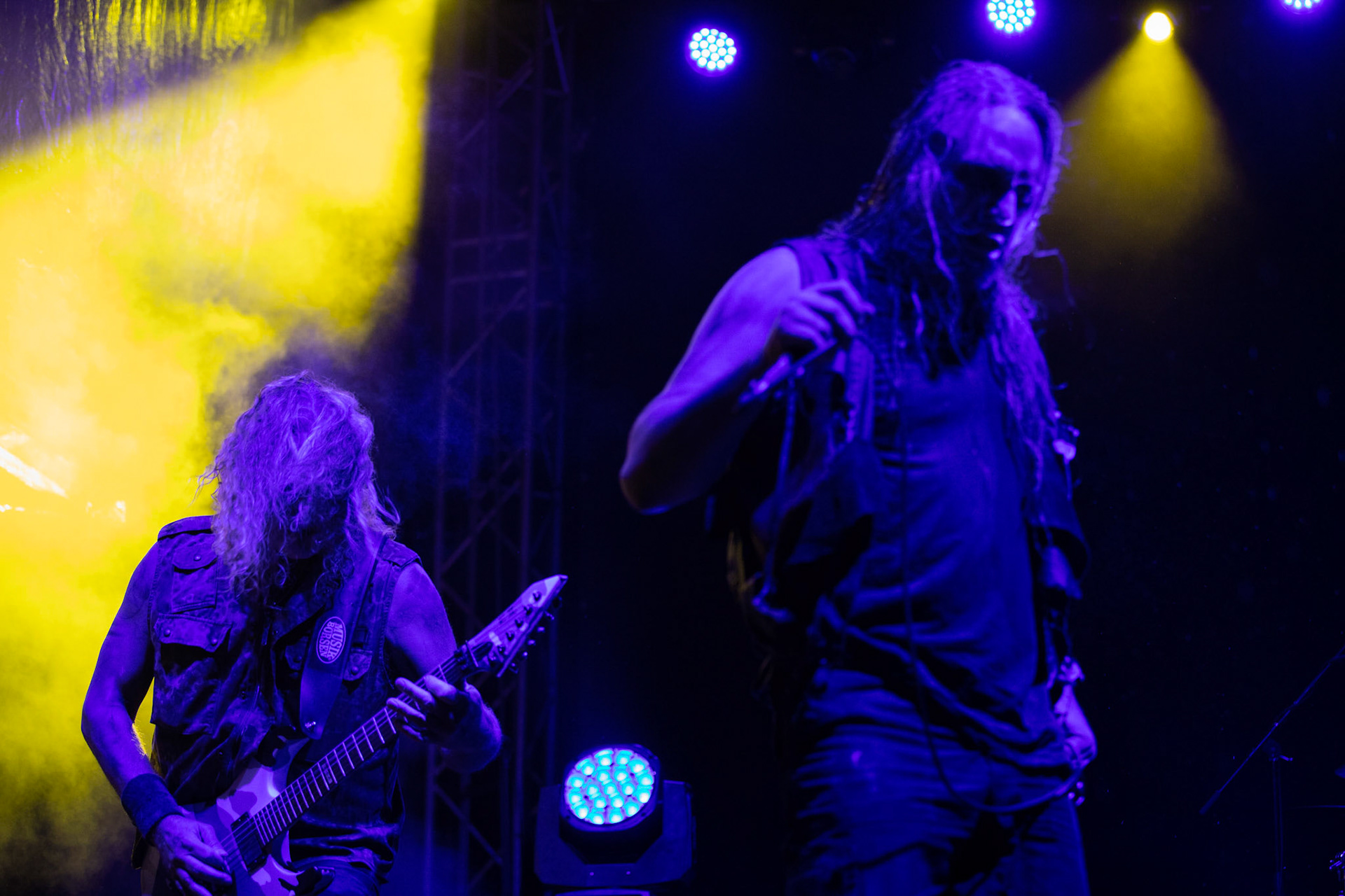 Marduk, koncert w ramach Blitzkrieg MMXX warszawska Progresja, black metal, Szwecja, Massive Music Rock The Nation America.fot. Andrzej kaziq Wasilkiewicz/Reporter