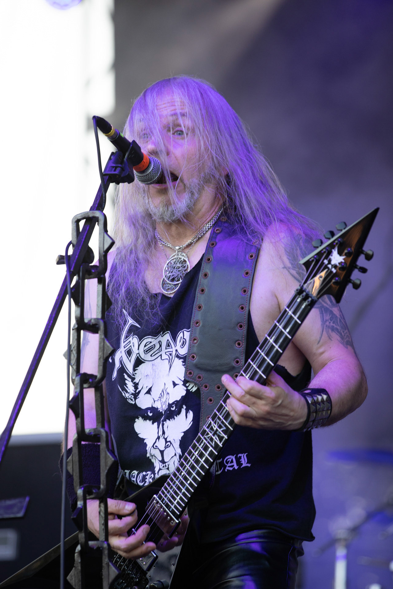 31.07.2021 Vader - koncert warszawska Progresja, Gramy do Woli,n/z Peter: Guitar + Vocalsfot. Andrzej Wasilkiewicz/Reporter