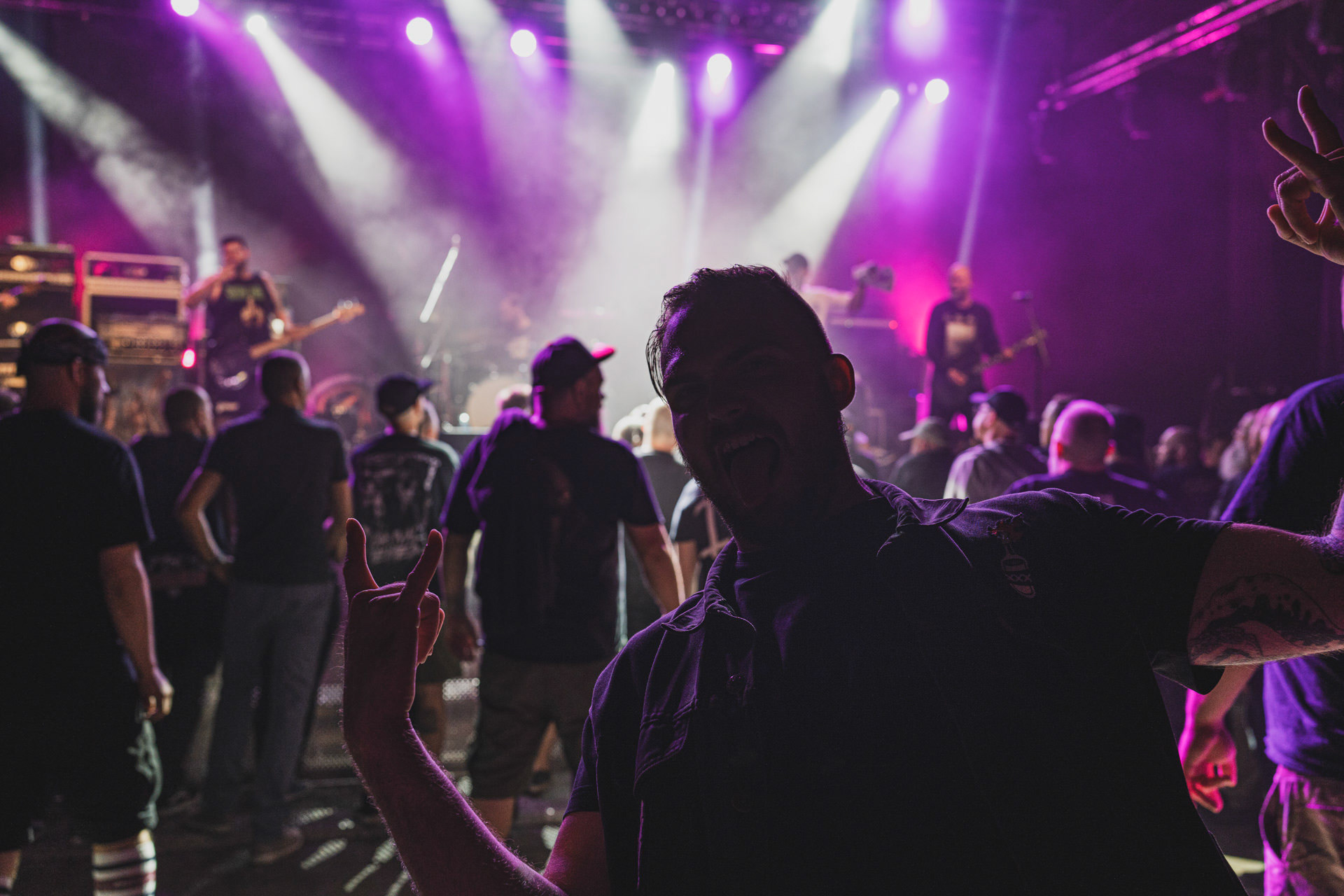 8.08.2023 SCHIZMA - Warszawa klub Progresja,Produkcja Knock Out Productions. fot. Andrzej Wasilkiewicz/kaziq.com