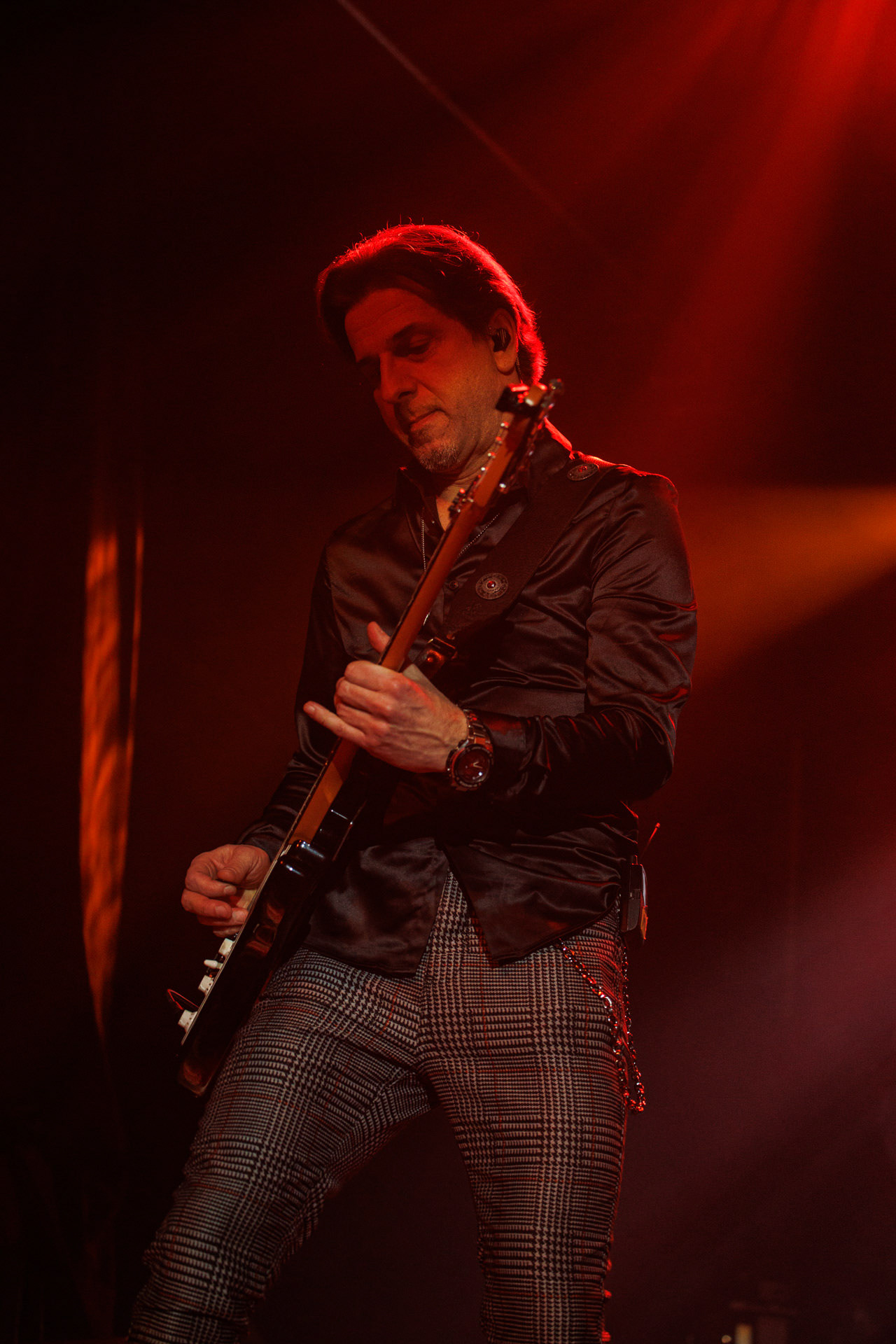 Koncerty Lady Pank - LP1 - w Klubie Stodola. LP1 - 35 lata od premiery albumu.n/z. Michał Sitarski – gitara, staly sideman, Fot. Andrzej kaziq Wasilkiewicz/Reporter