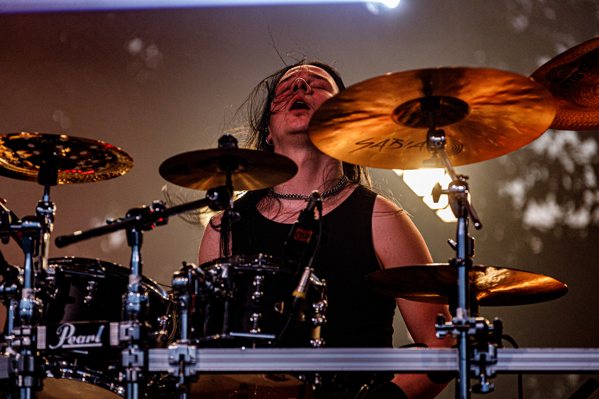 22.07.2022 Paradise Lost - warszawski koncert na letniej scenie klubu Progresja.Knock Out Production, Nuclear Blast, n/z Nick Holmes – wokal,n/z Gregor Mackintosh – gitara prowadząca,n/z Aaron Aedy – gitara rytmiczna,n/z Steve Edmondson – gitara basowa,n/z Waltteri Vayrynen – perkusja,Produkcja Knock Out Productions,Fot. Andrzej Wasilkiewicz/Reporter