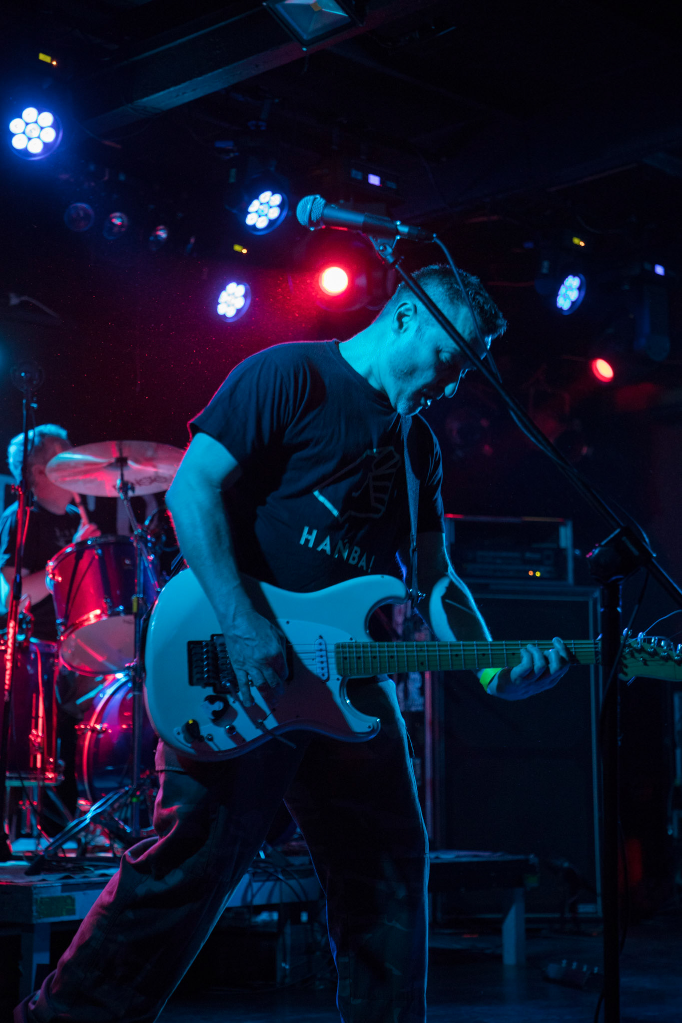 9.12.2017r Dezerter koncert Proxima, Robert Robal Matera gitara, wokal, Krzysztof Grabowski perkusja , Jacek Chrzanowski gitara basowa fot. Andrzej Wasilkiewicz/Reporter