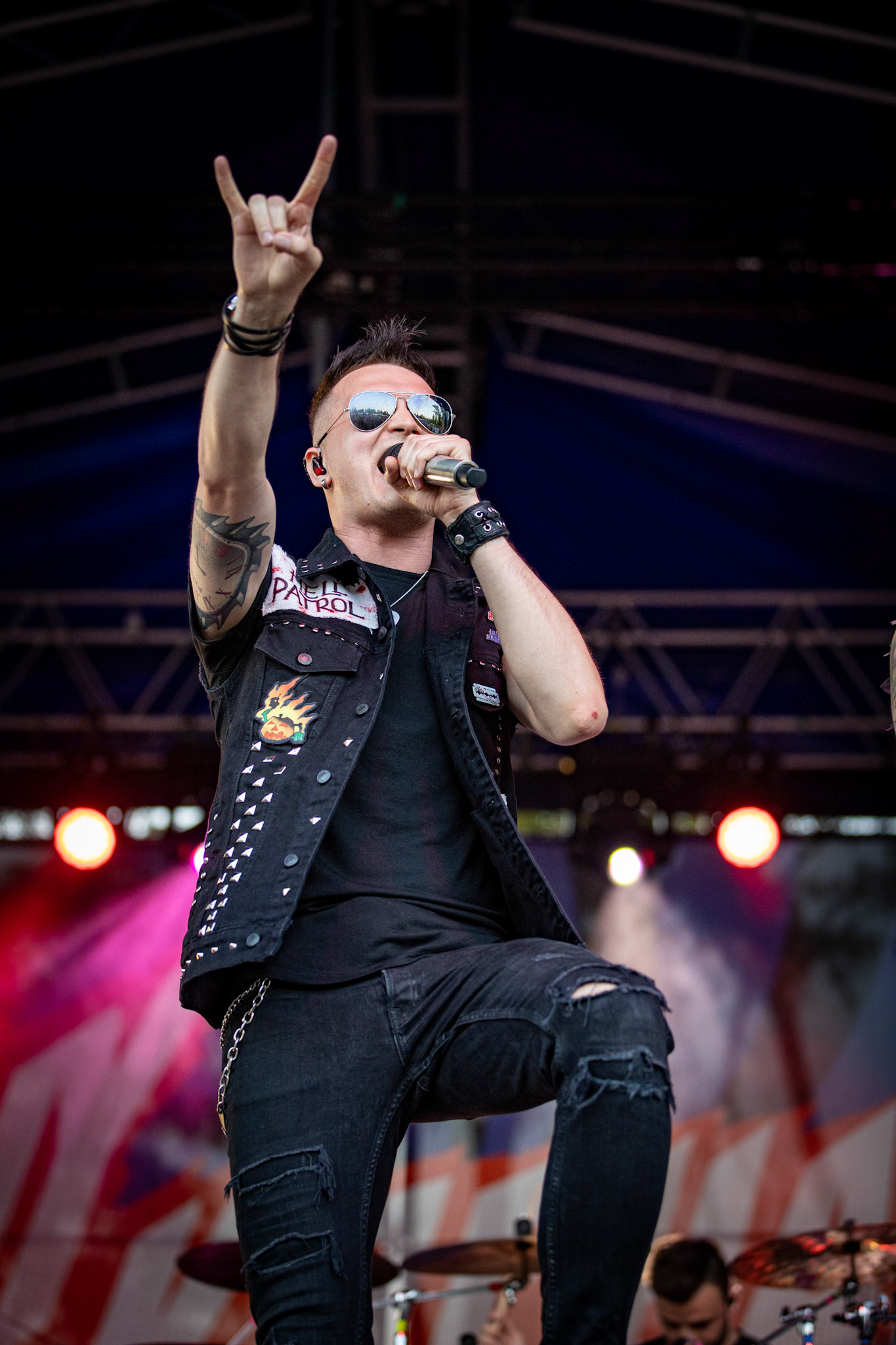 Nocny KochanekNocny Kochanek - koncert Warszawa Progresja,Gramy Do Woli, Zdrajcy Metalu, klasyczny heavy metal, alter ego Night Mistress.n/z Krzysiek Sokolowski – wokal, Fot. Andrzej Wasilkiewicz/Reporter