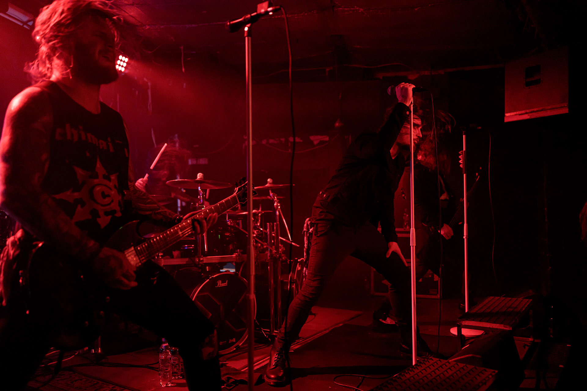 25.04.2022 DAGOBA - koncert warszawska Hydrozagadka, Dagoba francuski industrialmetal, groovemetal, Ecdysis By Night Tour 2022 produkcja Knock Out Productionsfot. Andrzej Wasilkiewicz/Reporter