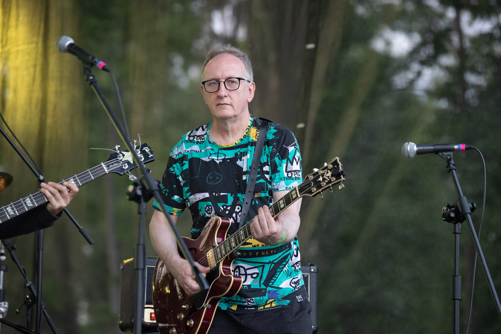 Elektryczne Gitary - koncert Zacieralia w warszawskiej Progresji.Gramy Do Woli - Warszawa, Progresja.n/z Jacek Wąsowski – gitara prowadząca,Fot. Andrzej Wasilkiewicz/Reporter