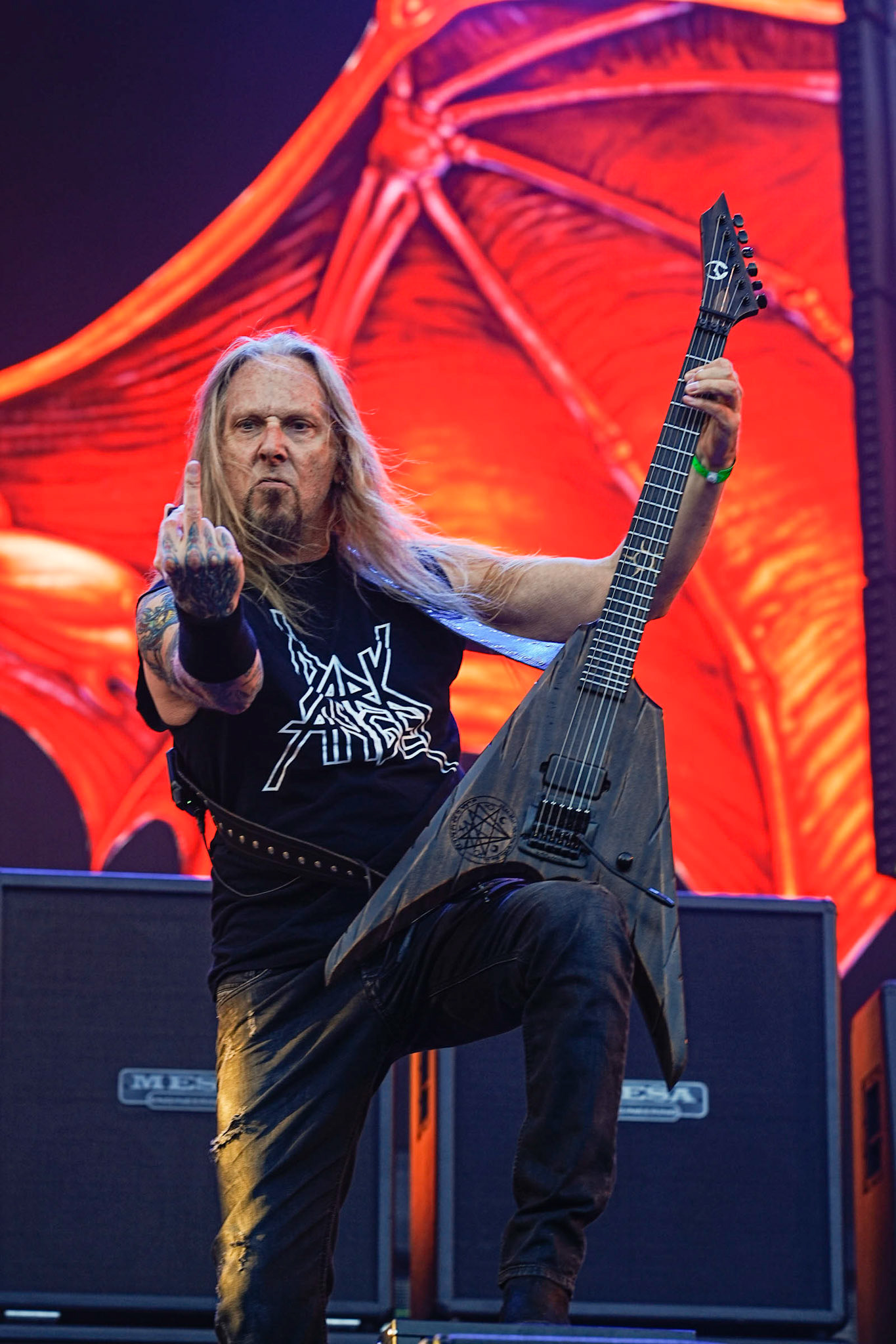 10.06.2023 Dark Angel trzeci dzien festiwaluMystic Festival 2023, Stocznia Gdanska fot. Andrzej Wasilkiewicz/Reporter