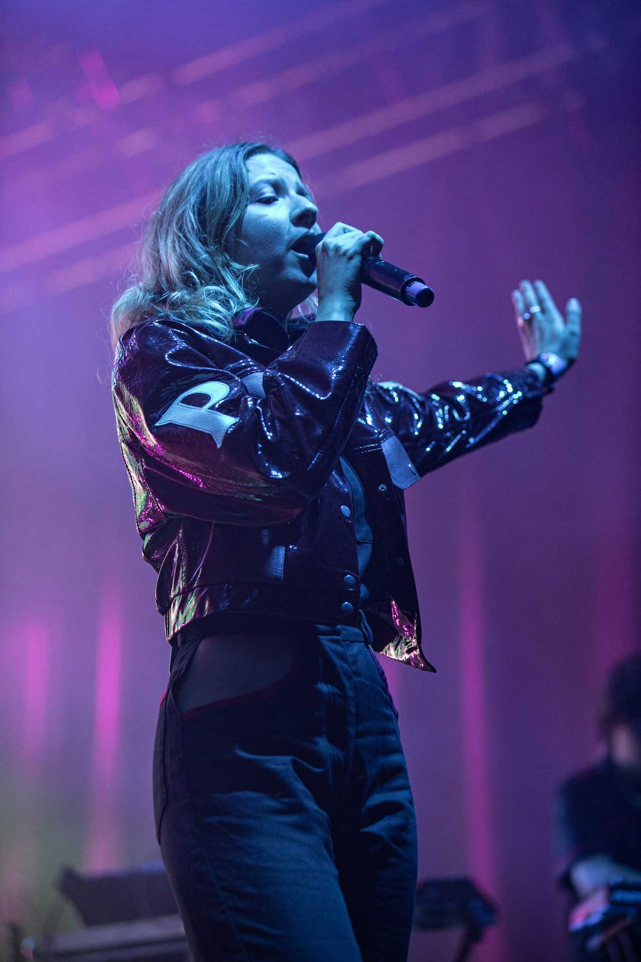 25.09.2021 The Dumplings - koncert Warszawa Progresjan/z Justyna Swies wokal, instrumenty klawiszowe,fot. Andrzej Wasilkiewicz/REPORTER