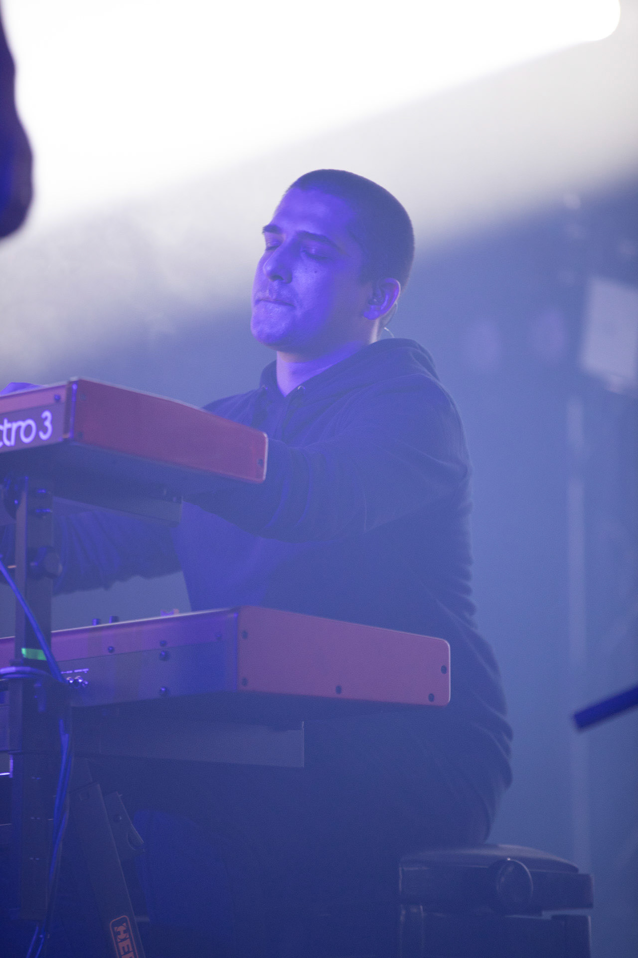 KULT - koncert Pomaranczowa Trasa 2021 - Warszawa Stodoła. 29 pazdziernika 2021. Konrad Wantrych klawisze,Rock, rock progresywny, rock alternatywny, punk, nowa fala, polski rock.fot. Andrzej Wasilkiewicz/Reporter