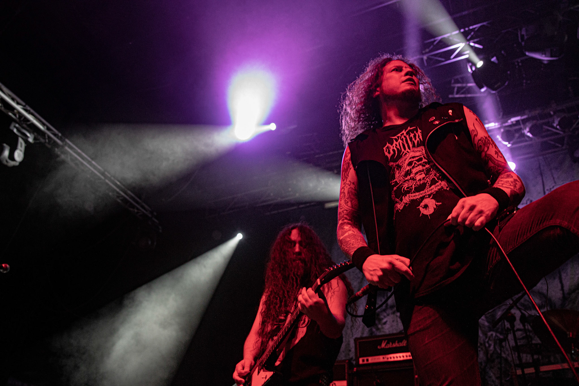 Nuclear - Outstrider European Tour 2020. Chile - thrash metal. 
Chilijska formacja grająca klasyczny thrash metal.
Koncert w Warszawskiej Progresji, Knock Out Productions.
fot. Andrzej Wasilkiewicz/Reporter