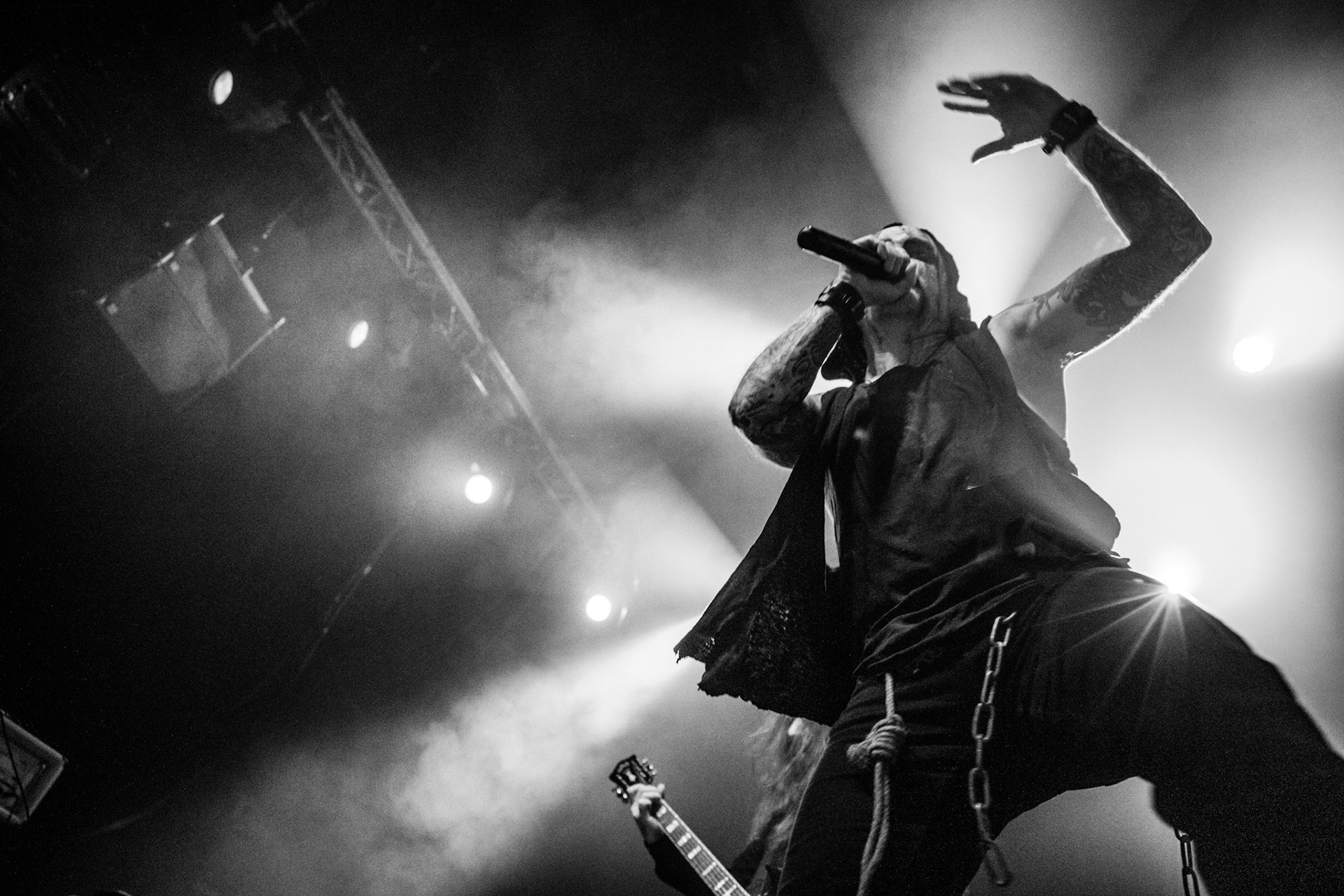 21.12.2019 Metalowa Wigilia 2019 w warszawskiej Progresji.
Koncert zespołu Primordial, irlandzki metal.
Massive Music 
fot. Andrzej Wasilkiewicz/REPORTER