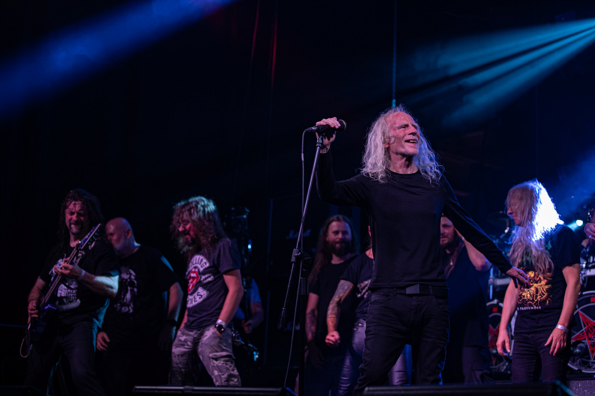 12.09.2021 - KAT i Roman Kostrzewski - koncert "Do zobaczenia w piekle" Wroclaw, Centrum Koncertowe A2.  Roman Kostrzewski – wokalJacek Nowak – perkusjaKrzysztof Pistelok – gitaraJacek Hiro – gitaraMichal Laksa – basGościnnie: Adam „Nergal” Darski (Behemoth)Piotr „Peter” Wiwczarek (Vader),Tomasz „Titus” Pukacki (Acid Drinkers)Adrian „Fred” Frelich (Dragon)Krzysztof „Fazi” Oset (ex-Kat)Piotr „Mancover” Mańkowski (Wolf Spider)Wacław „Vogg” Kiełtyka (Decapitated)Marek „Spider” Pająk (Vader)Jarek „Gronos” Gronowski (Dragon, ex-Kat)Paweł „Baitel” Pasek (Decapitated) Piotr Radecki (ex-Kat &amp; Roman Kostrzewski)fot. Andrzej kaziq Wasilkiewicz