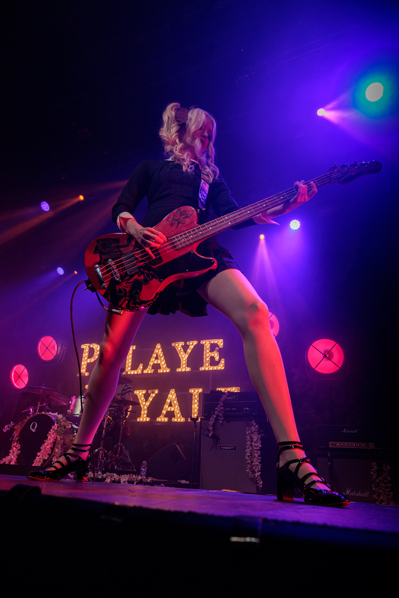 Palaye Royale - Warszawski koncert zespołu braci Kropp w Progresji. Art rock, rock and roll, glam rock, garage rock, indie rock, WiniaryBookings, fot. Andrzej Wasilkiewicz/Reporter