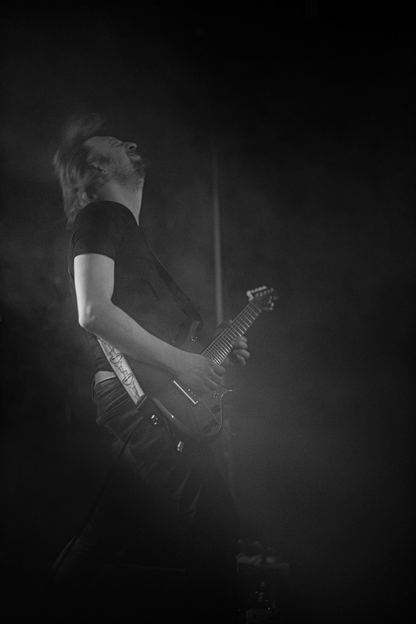 Koncert 4dots - 20.12.2019 Warszawa Klub Pogłos, n/z W. Jarawka guitar, Post something, Post something else, fot. Andrzej Wasilkiewicz/REPORTER