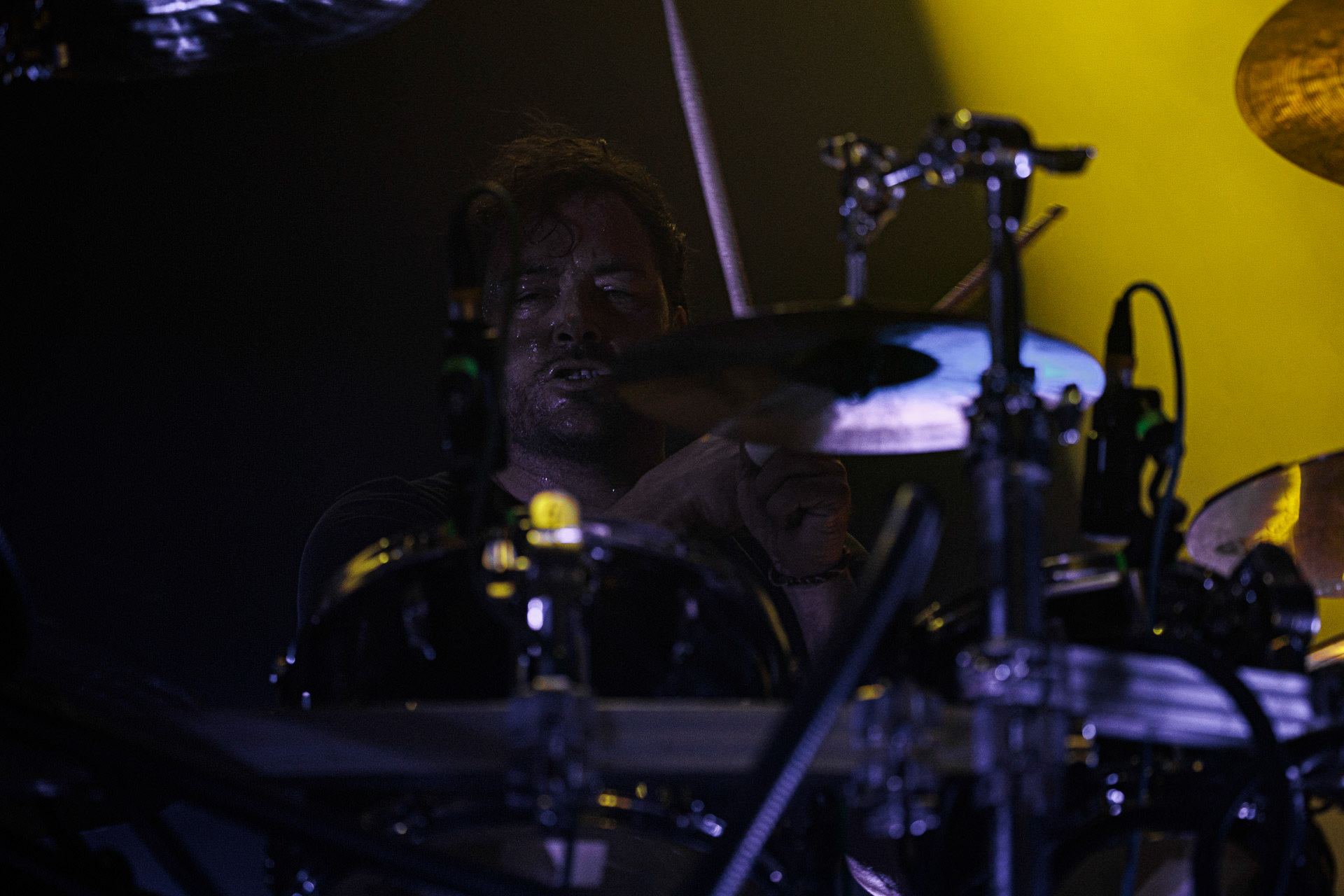 29.04.2022 Igorrr - Warszawski koncert francuskiego zespołu Gautier Serre inspirowany muzyka klasyczna, trip hopem, hip-hopem, death i black metalem, djentem, industrialem, czy tradycyjna muzyka.n/zSylvain Bouvier – drums,Produkcja Knock Out Productions, klub Progresja.Wytwornia Metal Blade,fot. Andrzej Wasilkiewicz/Reporter