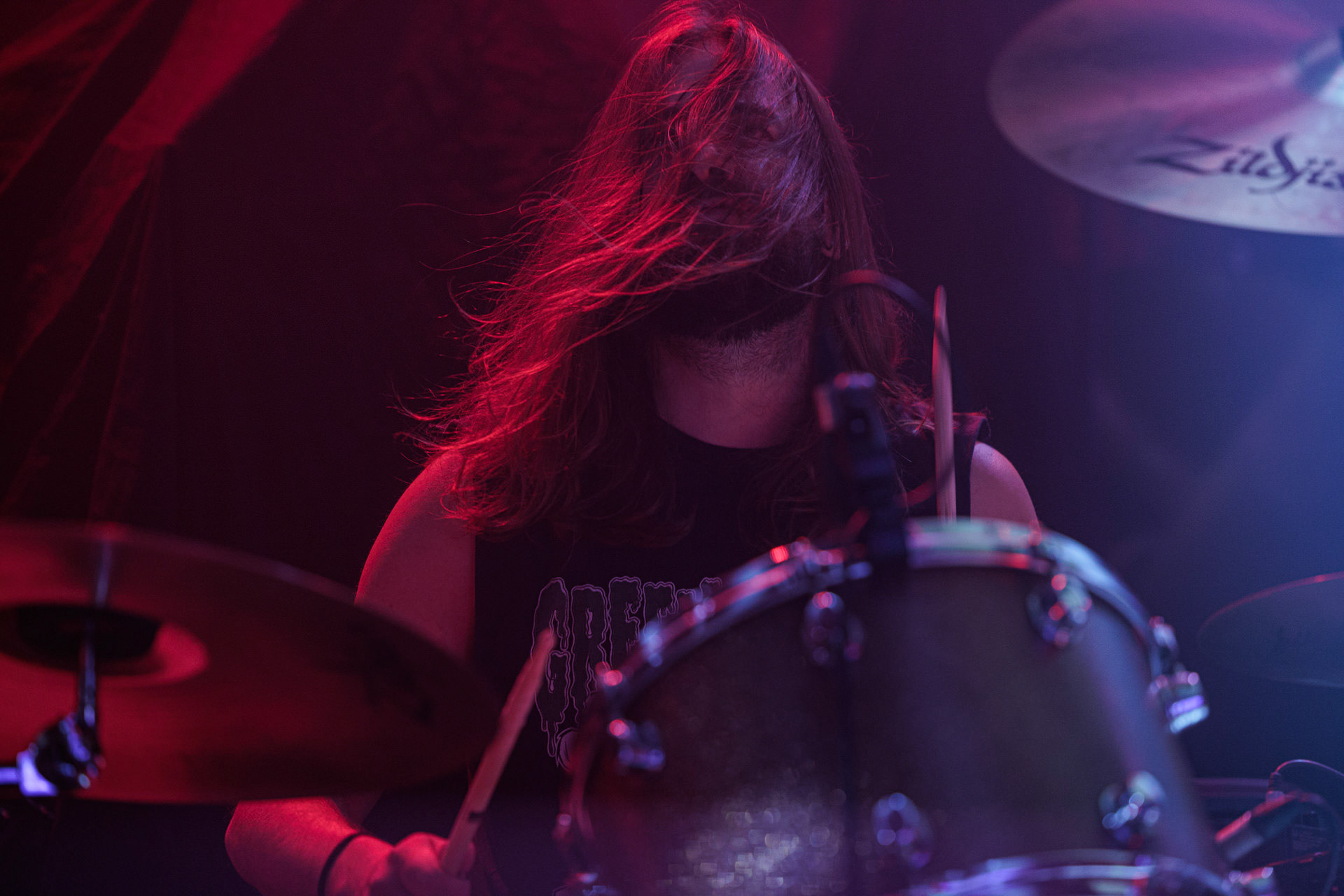 Dopelord - na warszawskim koncercie Vader w Progresji, down-tempo, stoner, metal, n/z Pawel Mioduchowski - gitara, wokal,n/z Grzegorz Pawłowski - gitara prowadząca,n/z Piotr Zin - gitara basowa, wokal,n/z Tomasz Walczak - perkusja,Left Hand Sounds, Knock Out Productions, Massive Music,fot. Andrzej Wasilkiewicz/Reporter