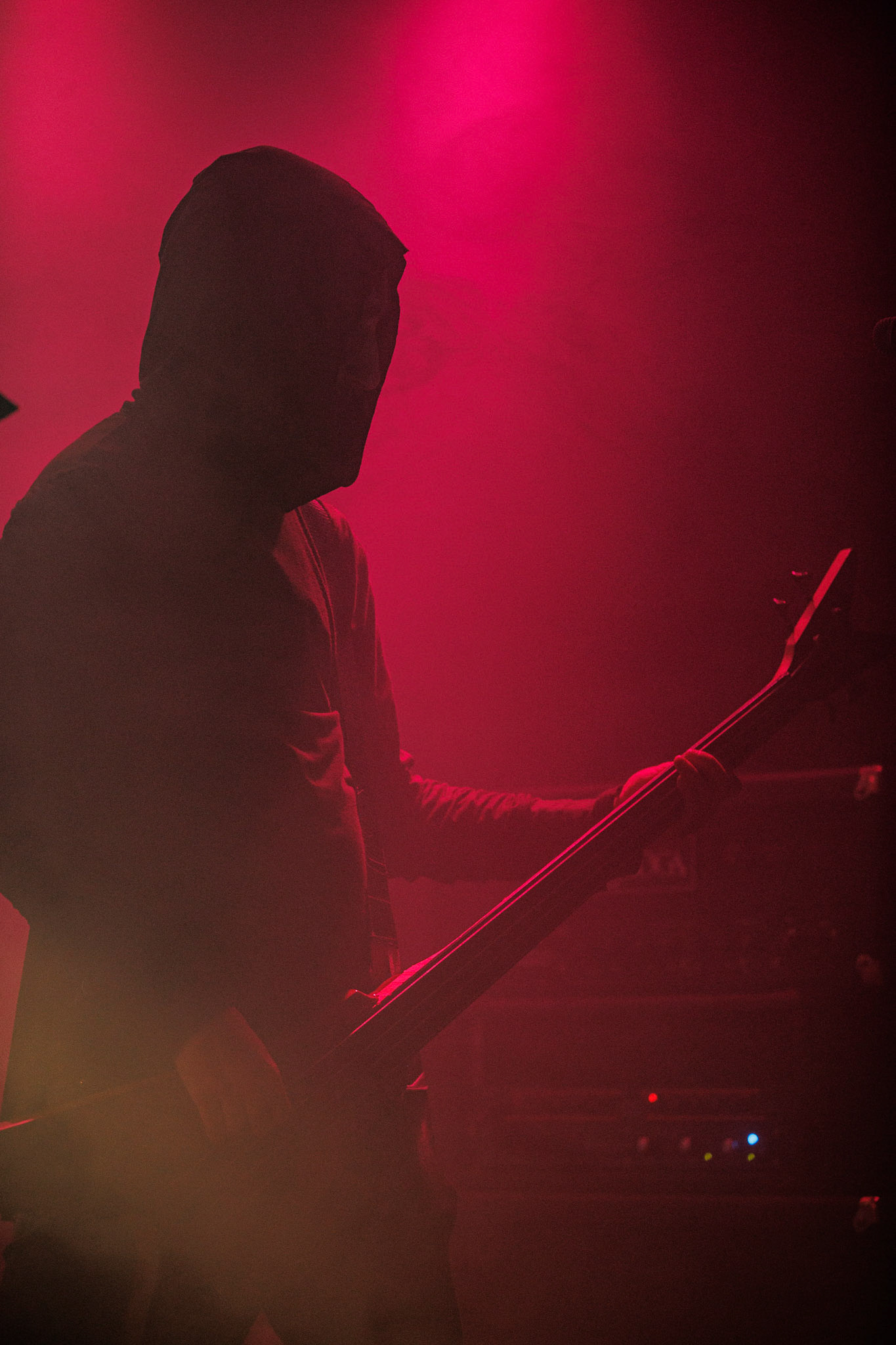 Amalekim blackmetal, pure black metal.Koncert Czwarta Fala MMXXII klub VooDoo Warszawa.Fot. Andrzej Wasilkiewicz/kaziq.com