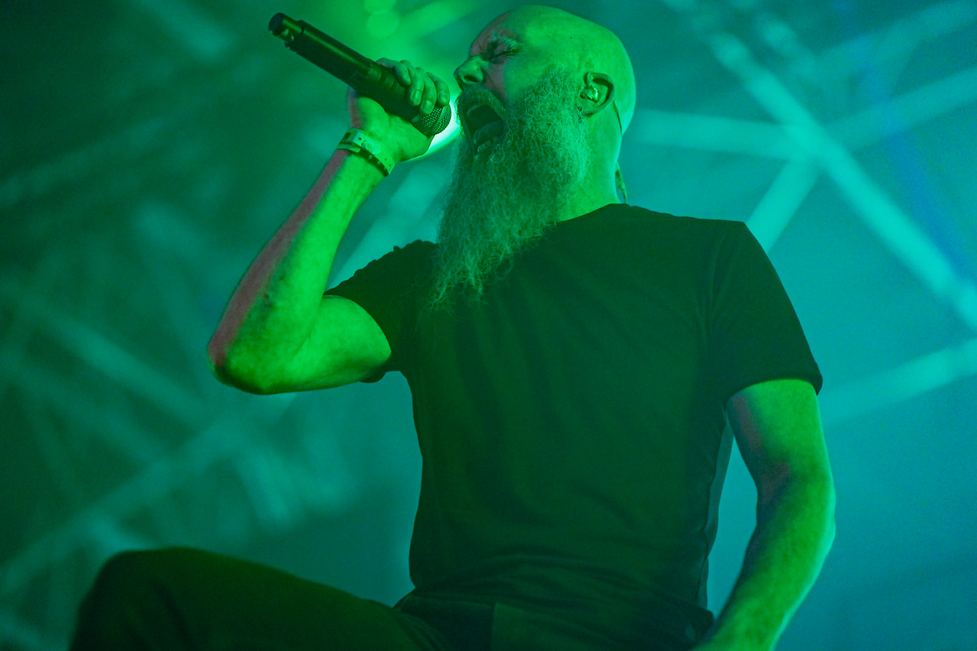 10.06.2023 Meshuggah trzeci dzien festiwaluMystic Festival 2023, Stocznia Gdanska fot. Andrzej Wasilkiewicz/Reporter