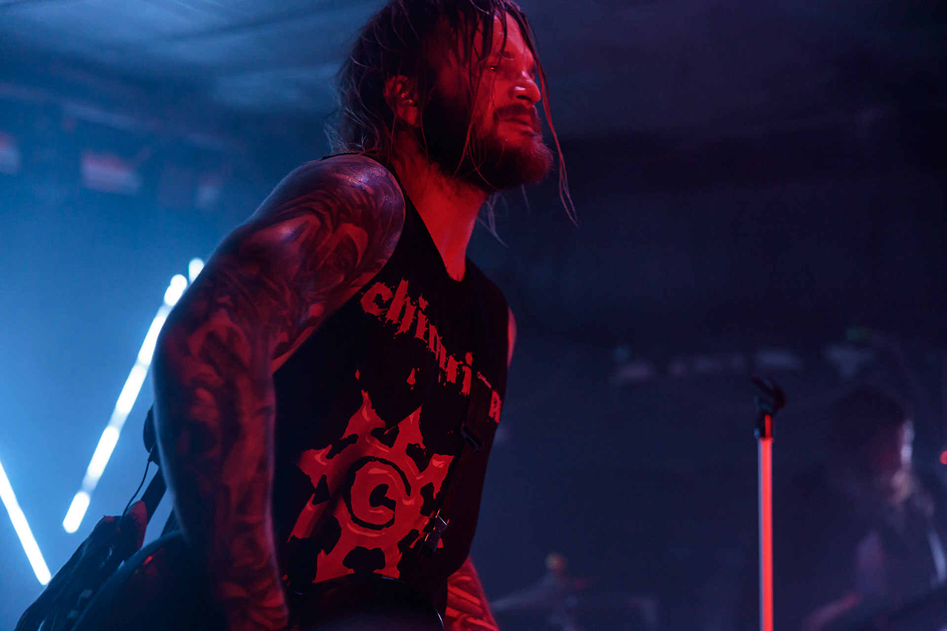 25.04.2022 DAGOBA - koncert warszawska Hydrozagadka, Dagoba francuski industrialmetal, groovemetal, Ecdysis By Night Tour 2022 produkcja Knock Out Productionsfot. Andrzej Wasilkiewicz/Reporter