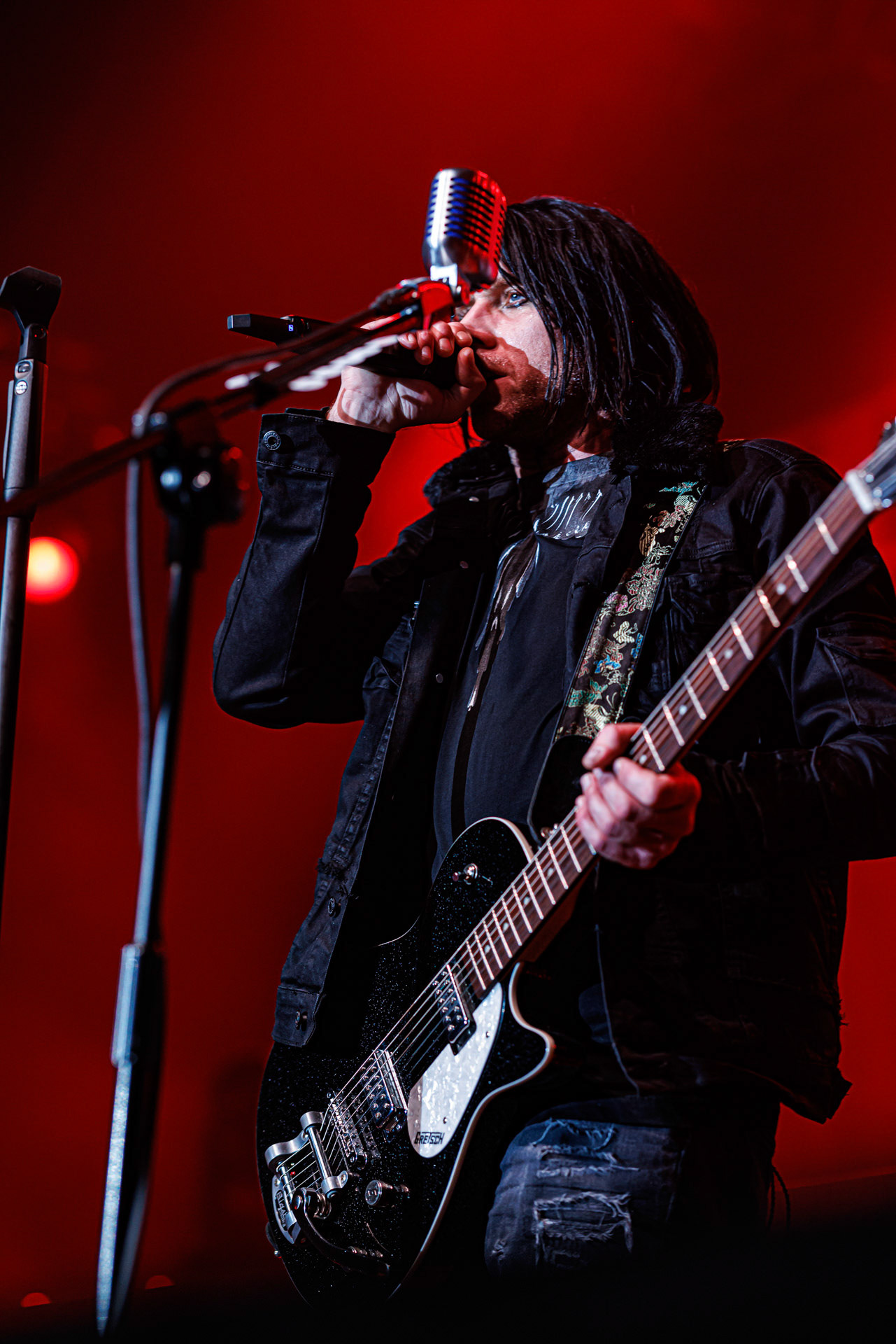 7.10.2022 Warszawski koncert Three Days Grace w klubie Progresja.Kanadyjczycy promuja nowy album EXPLOSIONS.n/z Barry Stock – gitara, n/z Brad Walst – gitara basowa, n/z Neil Sanderson – perkusja, instrumenty klawiszowe, n/z Matt Walst – wokal,Produkcja Knock Out Productions, Fot. Andrzej Wasilkiewicz/Reporter