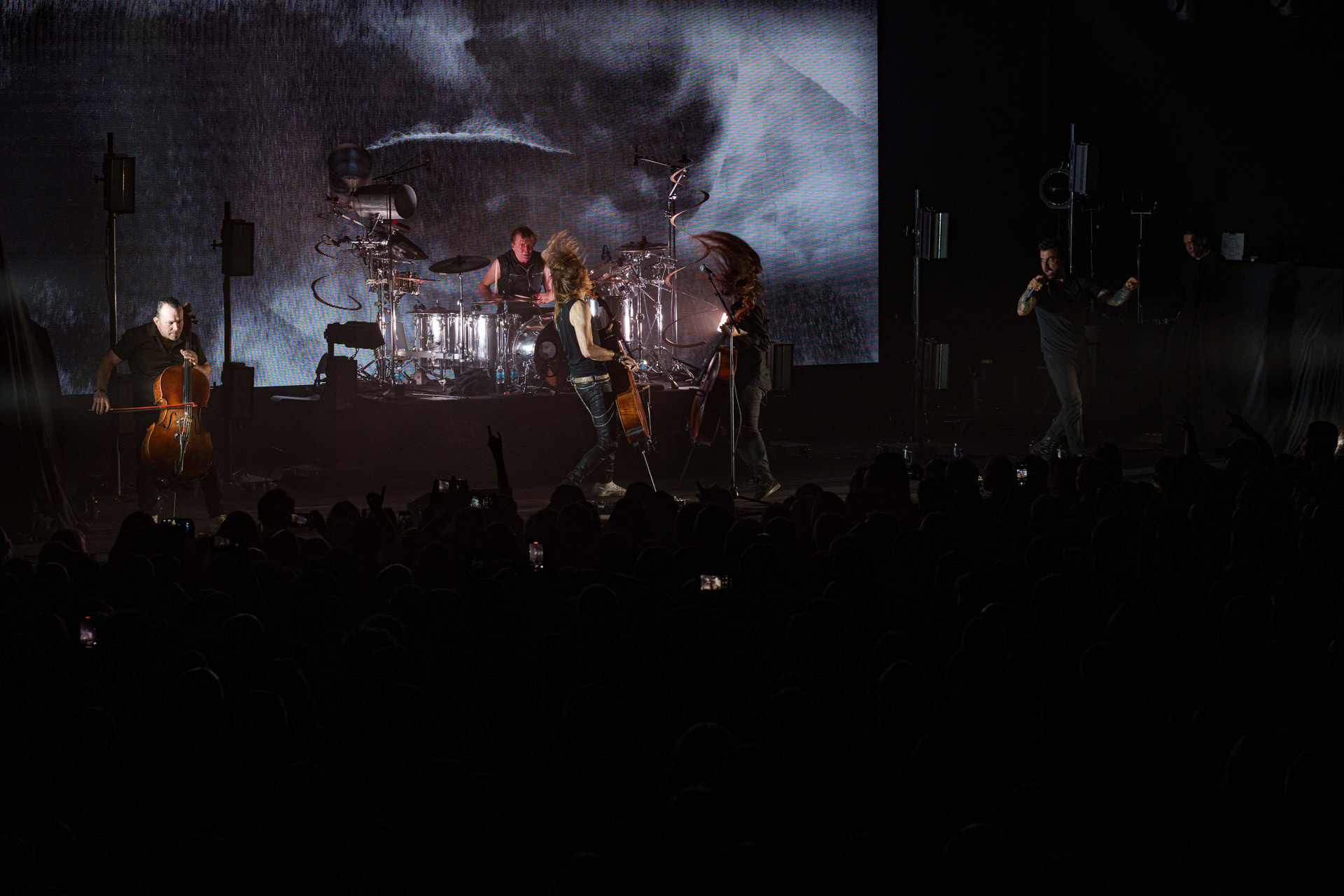 25.03.2023 APOCALYPTICA - symfoniczny heavy metal. Klub Progresja, Warszawa, Knock Out Productions. fot. Andrzej Wasilkiewicz/Reporter