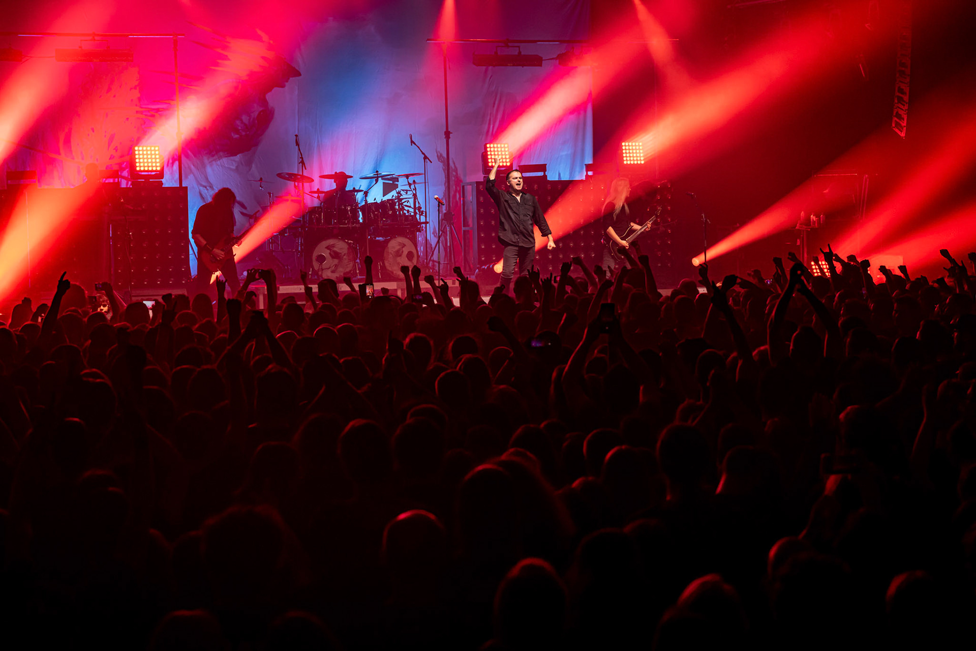 26.09.2023 Blind Guardian Warszawa, klub Progresja. Metal Mind Productions. fot. Andrzej Wasilkiewicz/kaziq.com