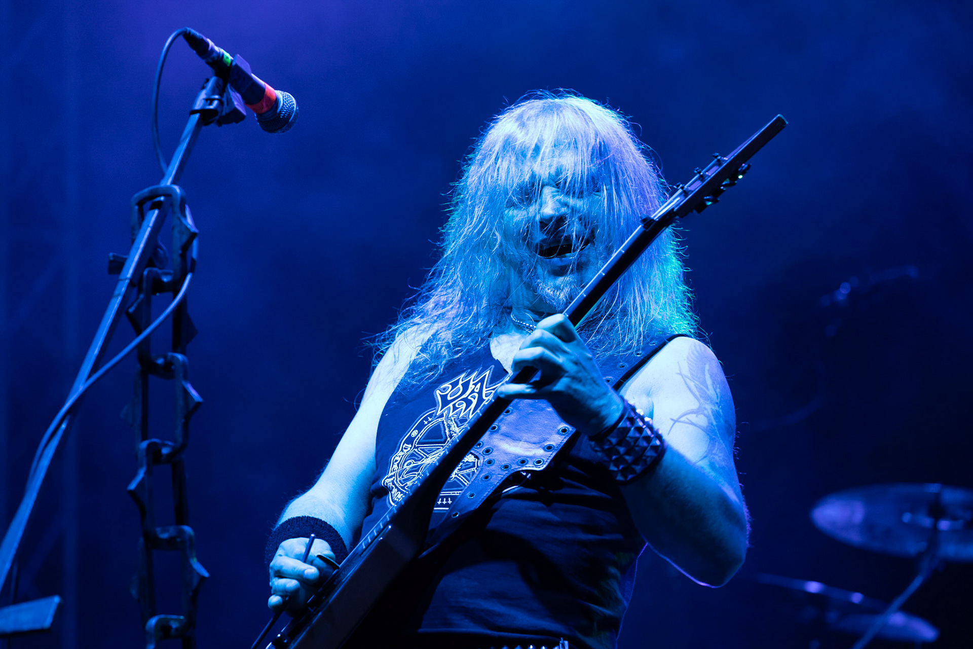 Vader - Death Metal - koncert w ramach Blitzkrieg MMXX warszawskia Progresja, Peter: Guitar + VocalsPajak: GuitarHal: BassJames: Drumsfot. Andrzej kaziq Wasilkiewicz/Reporter