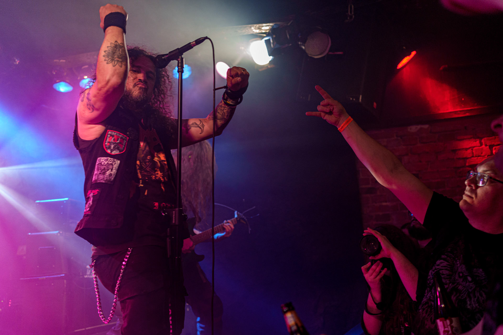 17.03.2023 - MASACRE (death metal, Kolumbia) - Warszawa - VooDoo klub.Left Hand Sounds. fot. Andrzej Wasilkiewicz/kaziq.com