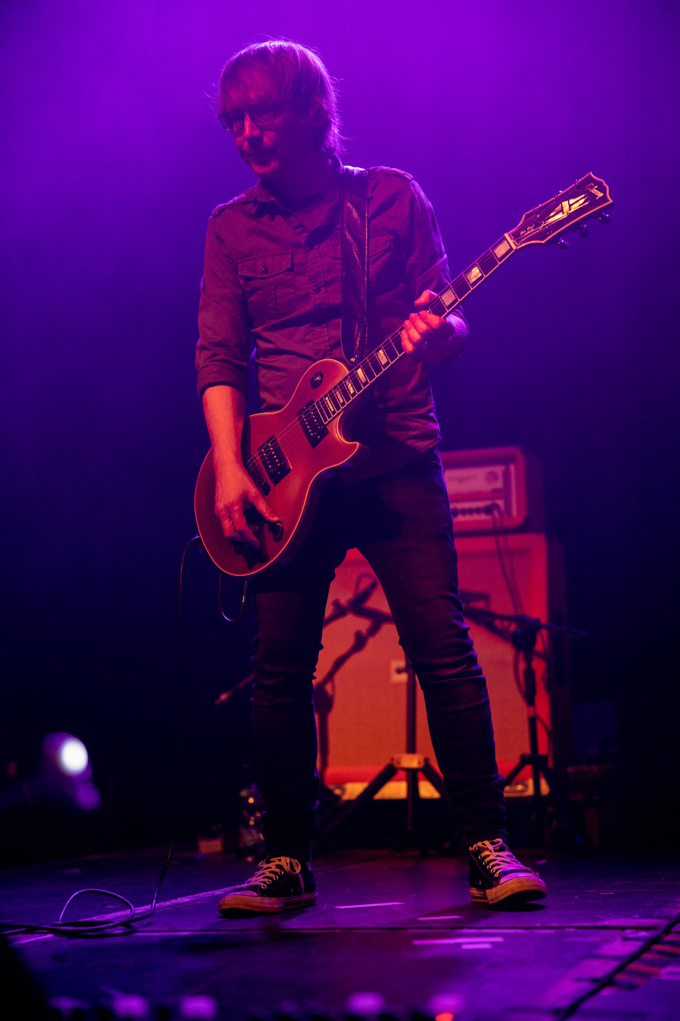 The Gathering: holenderska grupa rockowa, trasa The Gathering_30th Anniversary od doom-metalowego brzmienia z lat 90 po melodyjne i klimatyczne rejony rocka, trip-rock, post-rock, metalu, czy shoegaze. Koncert Warszawa Progresja, HQ44

The Gathering w składzie:
Silje Wergeland – wokal
Rene Rutten – gitara
Hans Rutten – perkusja
Frank Boeijen – klawisze
Hugo Prinsen Geerligs – bass
fot. Andrzej kaziq Wasilkiewicz/Reporter