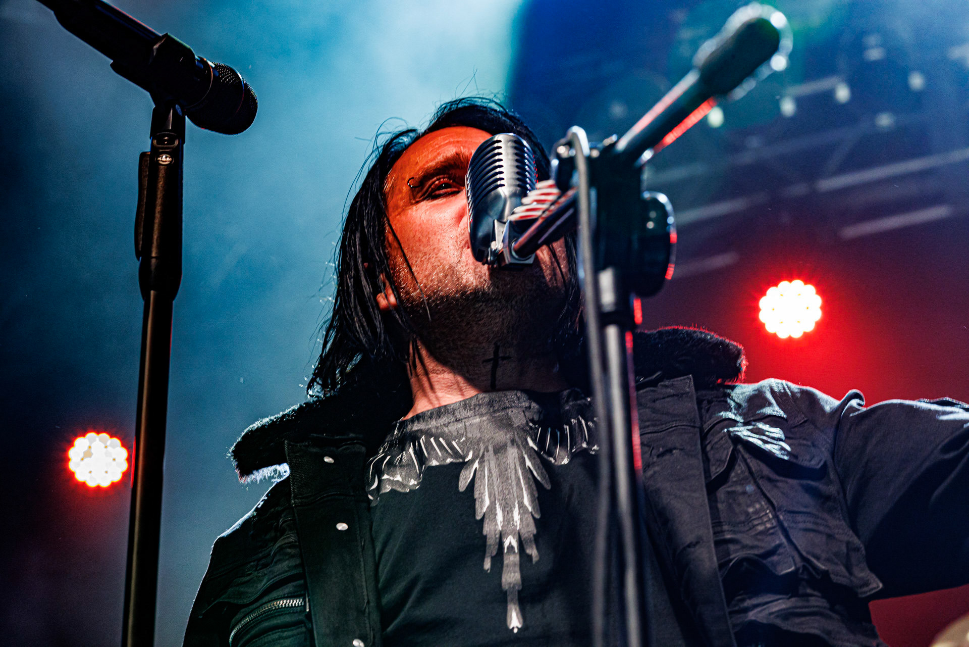 7.10.2022 Warszawski koncert Three Days Grace w klubie Progresja.Kanadyjczycy promuja nowy album EXPLOSIONS.n/z Barry Stock – gitara, n/z Brad Walst – gitara basowa, n/z Neil Sanderson – perkusja, instrumenty klawiszowe, n/z Matt Walst – wokal,Produkcja Knock Out Productions, Fot. Andrzej Wasilkiewicz/Reporter