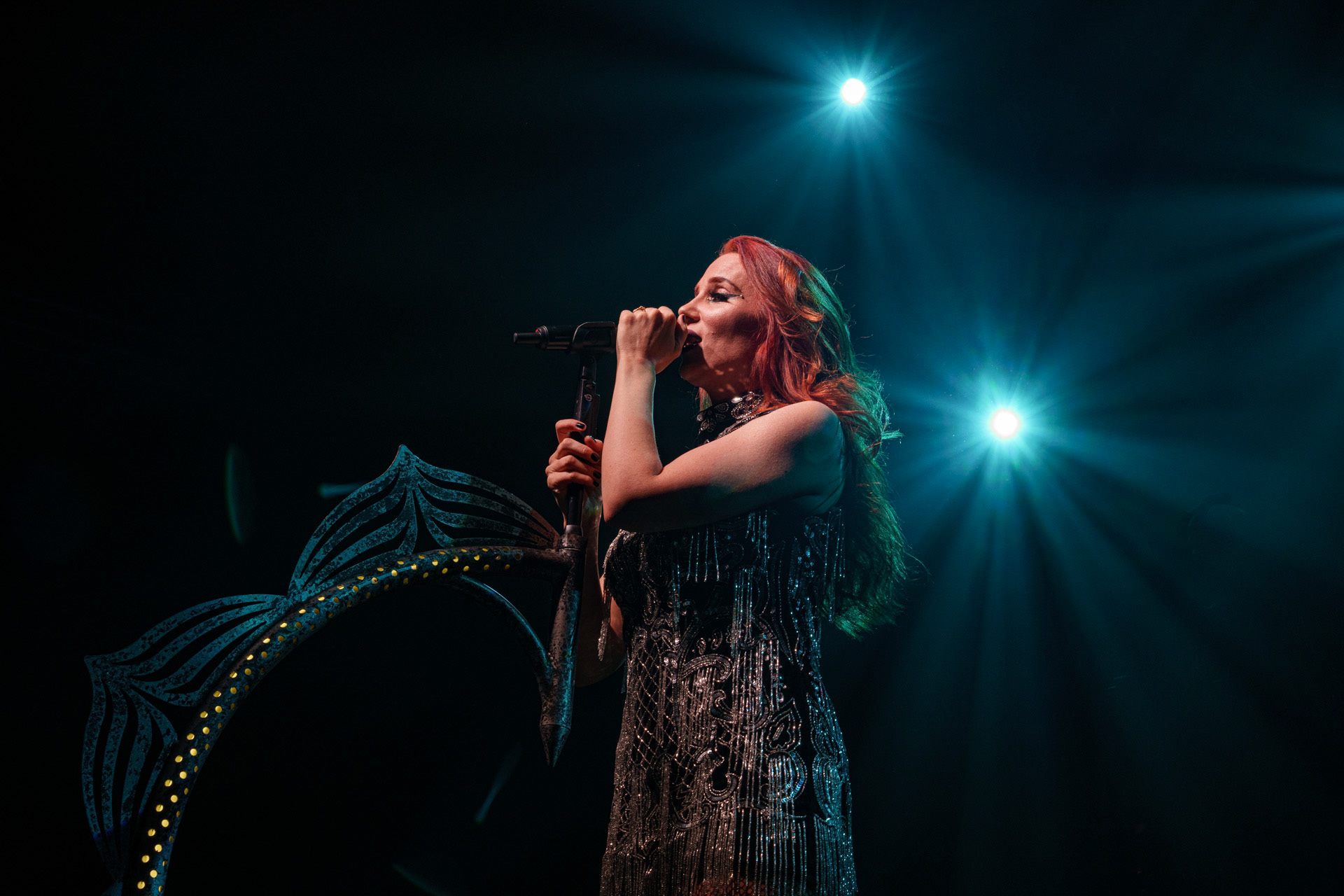 25.03.2023 EPICA - symfoniczny metal, metal progresywny. Klub Progresja, Warszawa, Knock Out Productions. fot. Andrzej Wasilkiewicz/Reporter