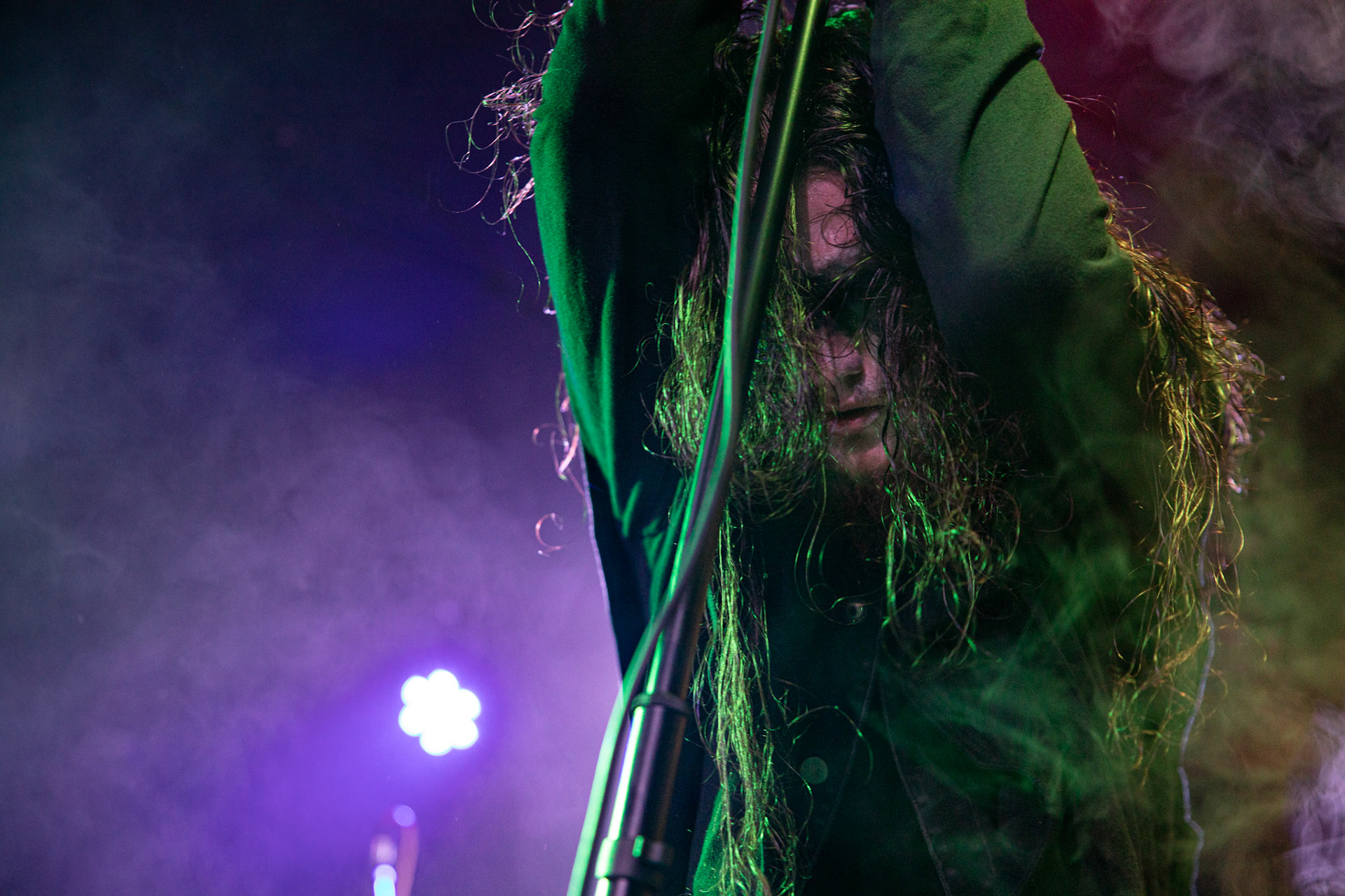 15.02.2020 Leshy - Metalowe Zwierzaki vol.13 - koncert Remont,
Leshy zostało założone w 2016 roku. Muzyka zespołu to wariacja mrocznych riffów, wolnych temp, potężnego brzmienia i (dys)harmonijnych melodii.
Genre doesn't matter, fot. Andrzej Wasilkiewicz/REPORTER