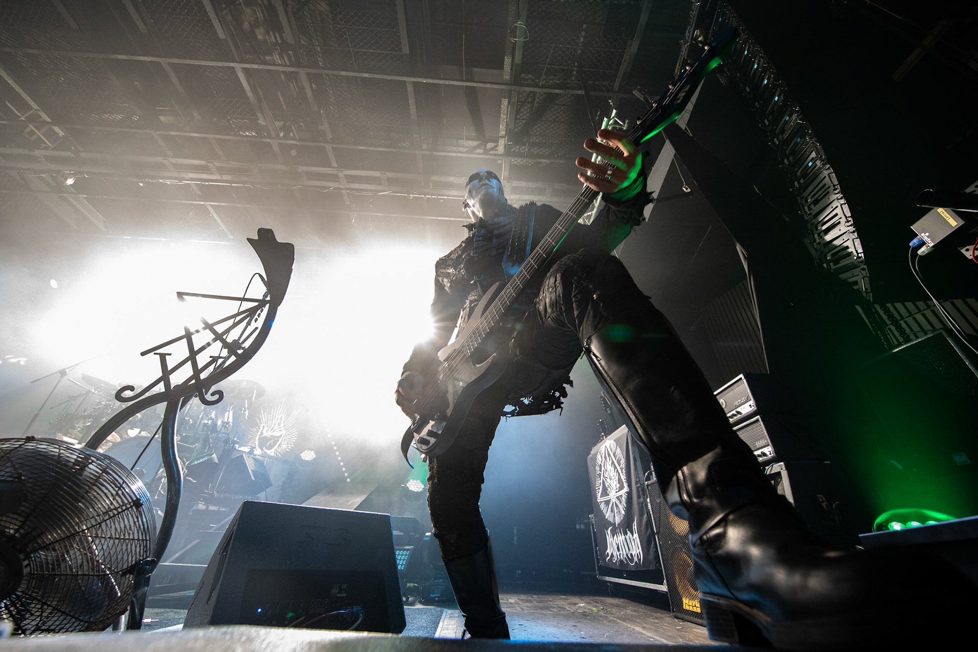 14.12.2018r. Behemoth koncert Merry Christless - Warszawa Progresja, Adam "Nergal" Darski – gitara, wokal prowadzący, 
Zbigniew "Inferno" Promiński – perkusja,
Tomasz "Orion" Wróblewski – gitara basowa, Patryk "Seth" Sztyber – gitara,  fot. Andrzej Wasilkiewicz/Reporter