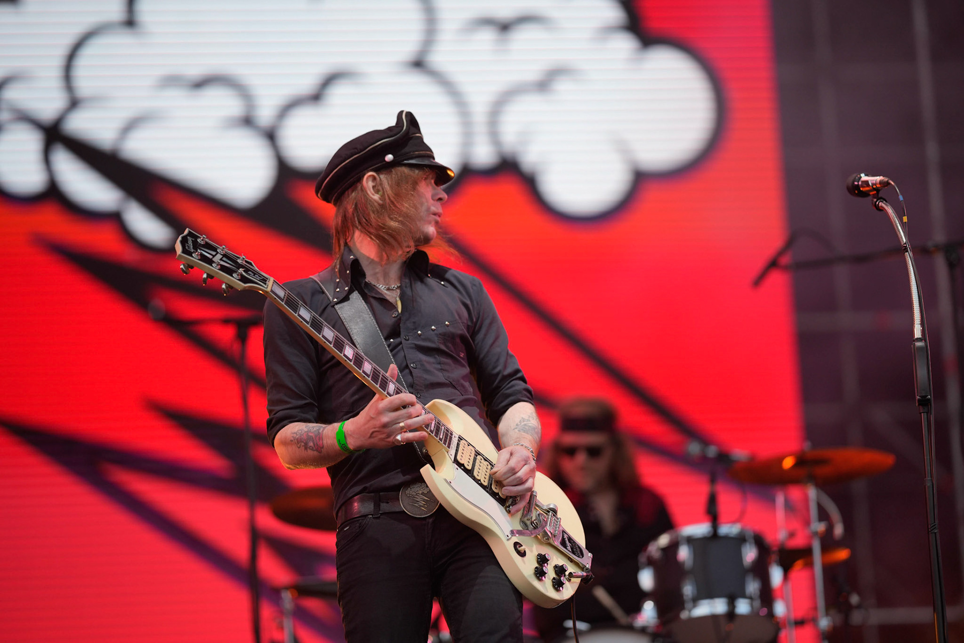 9.06.2023 The Hellacopters dzien drugi festiwaluMystic Festival 2023, Stocznia Gdanska fot. Andrzej Wasilkiewicz/Reporter