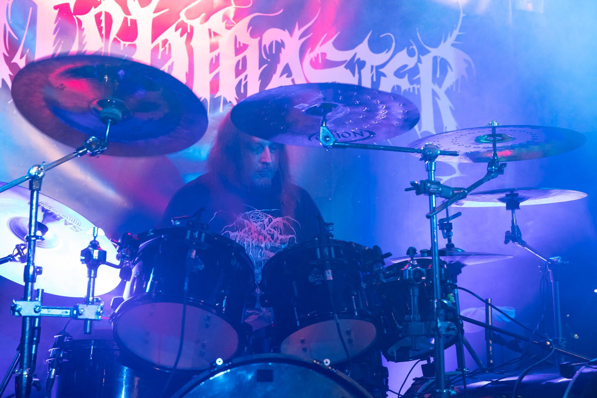 14.01.2019r. Witchmaster,  trasa XX years of Violence & Blasphemy klub VooDoo  Warszawa.  fot. Andrzej Wasilkiewicz/Reporter