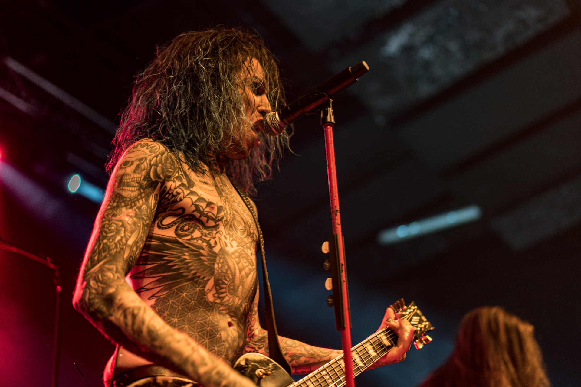 1.10.2022 Lost Society – na warszawskim koncercie trasy Sick and Dangerous Tour 2022 - finski thrash metalowy zespol, zalozony w 2010 roku w Jyvaskyla przez Samy Elbanna. W 2012 roku grupa wygrala w krajowych eliminacjach do Global Battle Of the Bands.  Lost Society zagrali przed BLIND CHANNEL w skladzieSamy Elbanna – wokal, gitara,Arttu Lesonen – gitara,Mirko Lehtinen – gitara basowa,Ossi Paananen – perkusja,Produkcja Winiary Bookings, klub Progresja, patronat Antyradio,fot. Andrzej Wasilkiewicz/Reporter