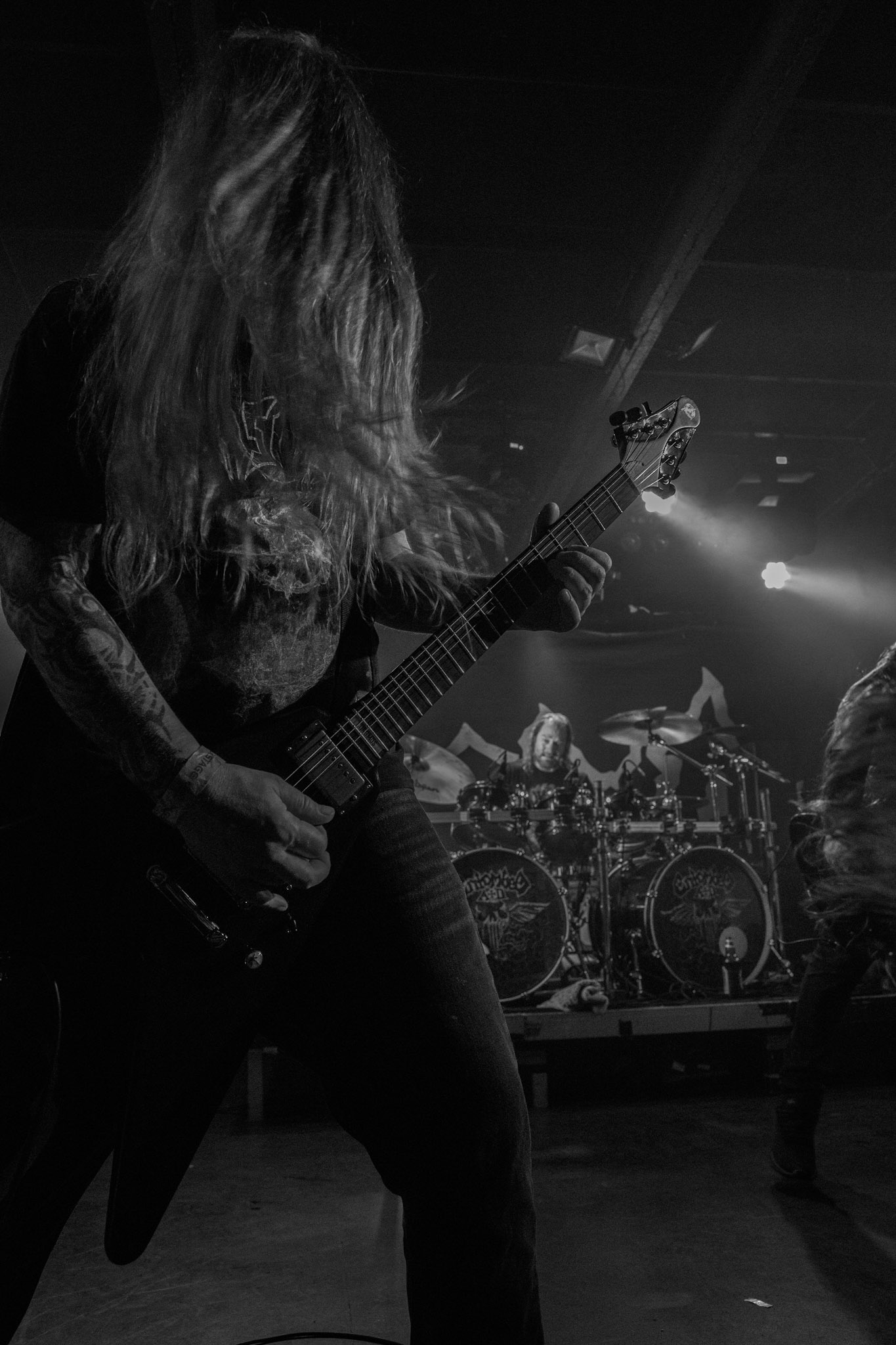 ENTOMBED A.D. - Death Metal, Sweden 
Lars Göran Petrov Vocals
Olle Dahlstedt Drums
Nico Elgstrand Guitars
Guilherme Miranda Guitars
Victor Brandt Bass
Century Media Records
WiniaryBookings
fot.Andrzej kaziq Wasilkiewicz/Reporter