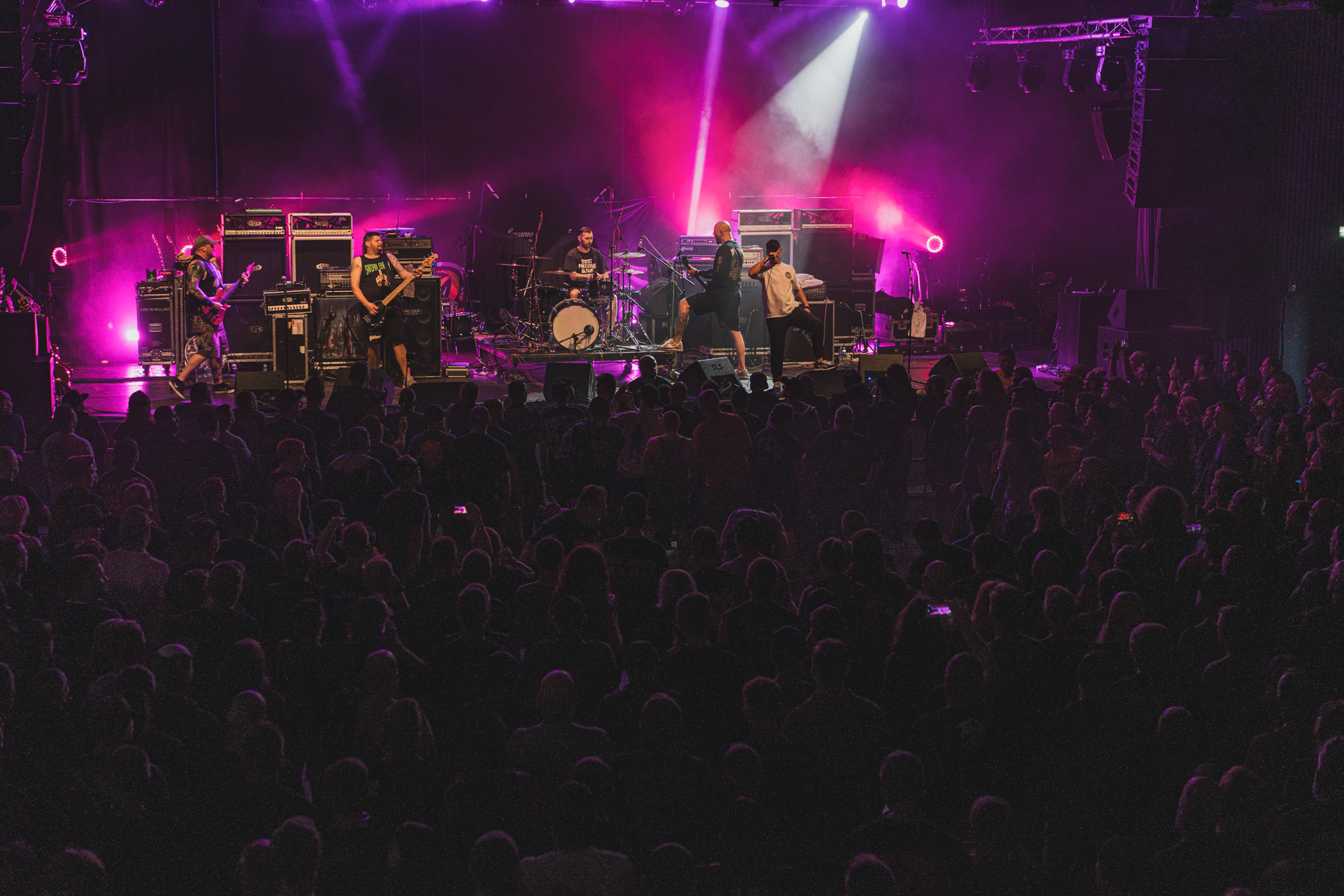 8.08.2023 SCHIZMA - Warszawa klub Progresja,Produkcja Knock Out Productions. fot. Andrzej Wasilkiewicz/kaziq.com