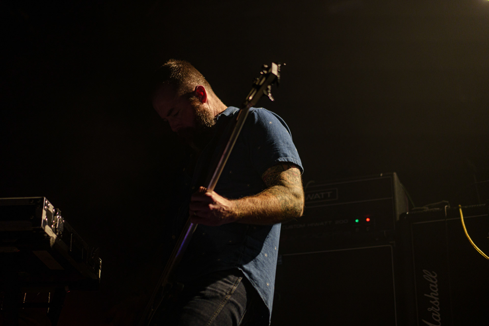 Russian Circles post-metal - Warszawa klub Progresja. Winiary Bookings. fot. Andrzej Wasilkiewicz/Reporter